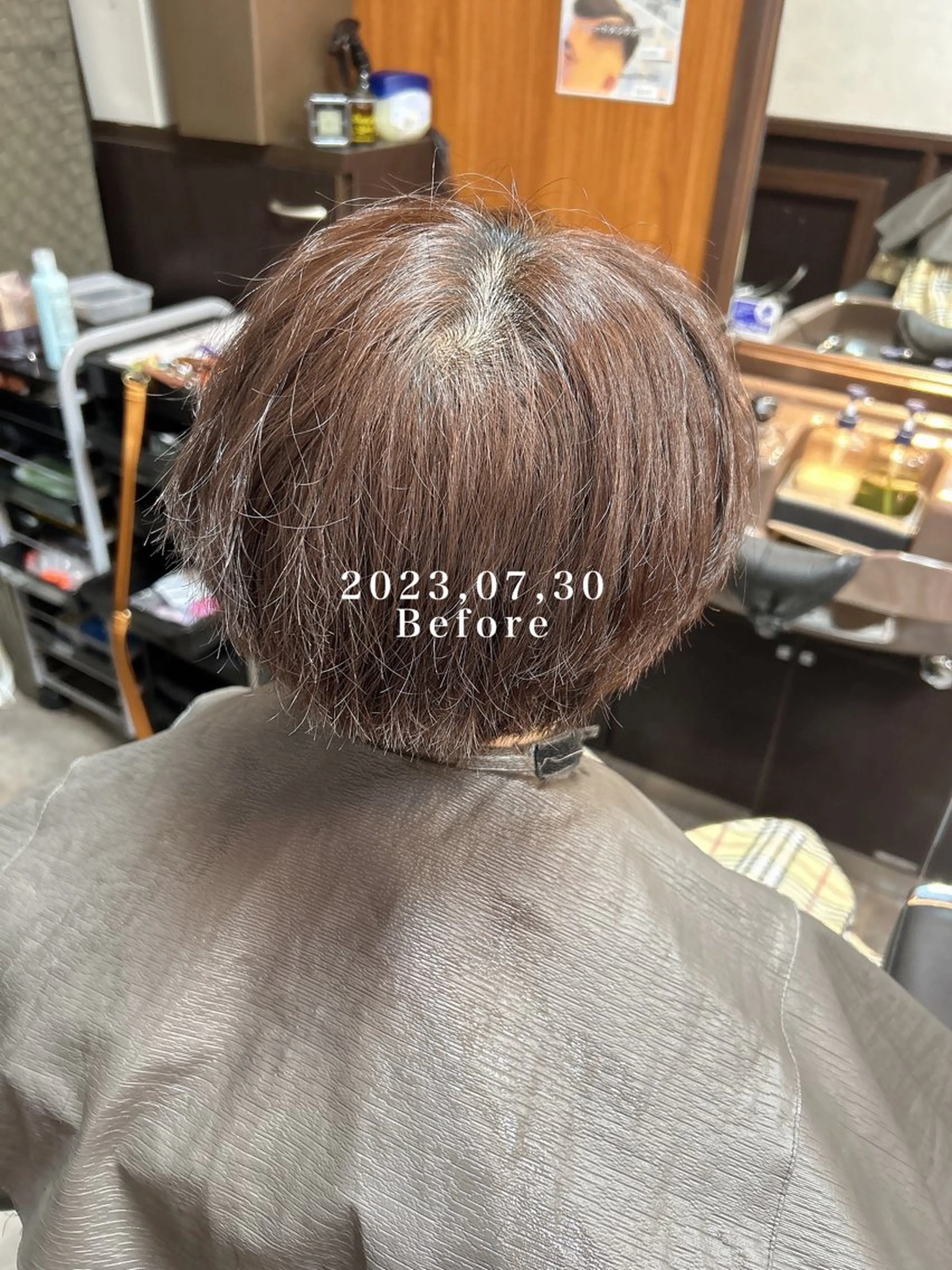 カラー 深野 茜のヘアスタイル