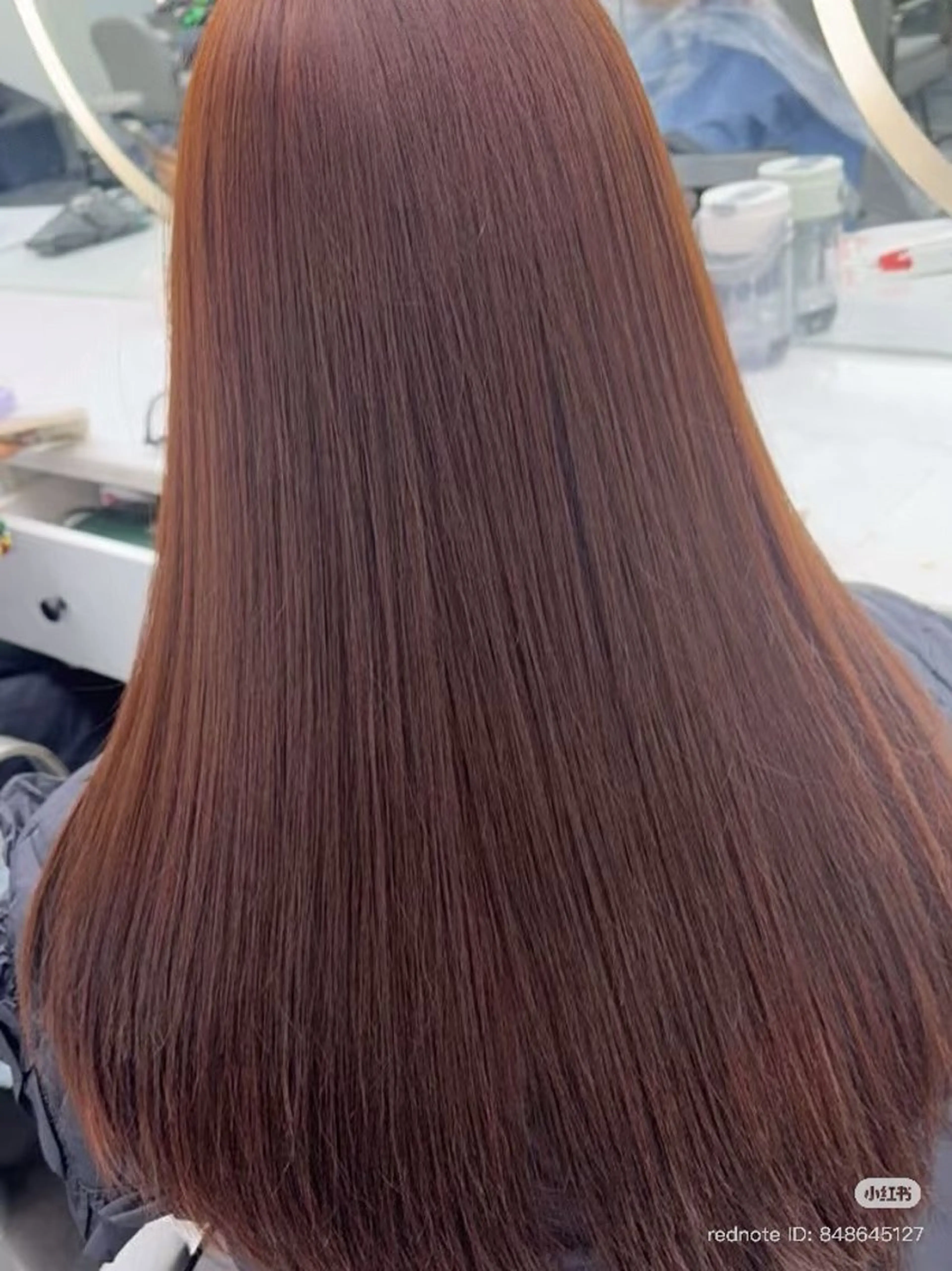 サラサラストレート　スタイルによるかけ具合気楽にご相談を　カット別途の写真