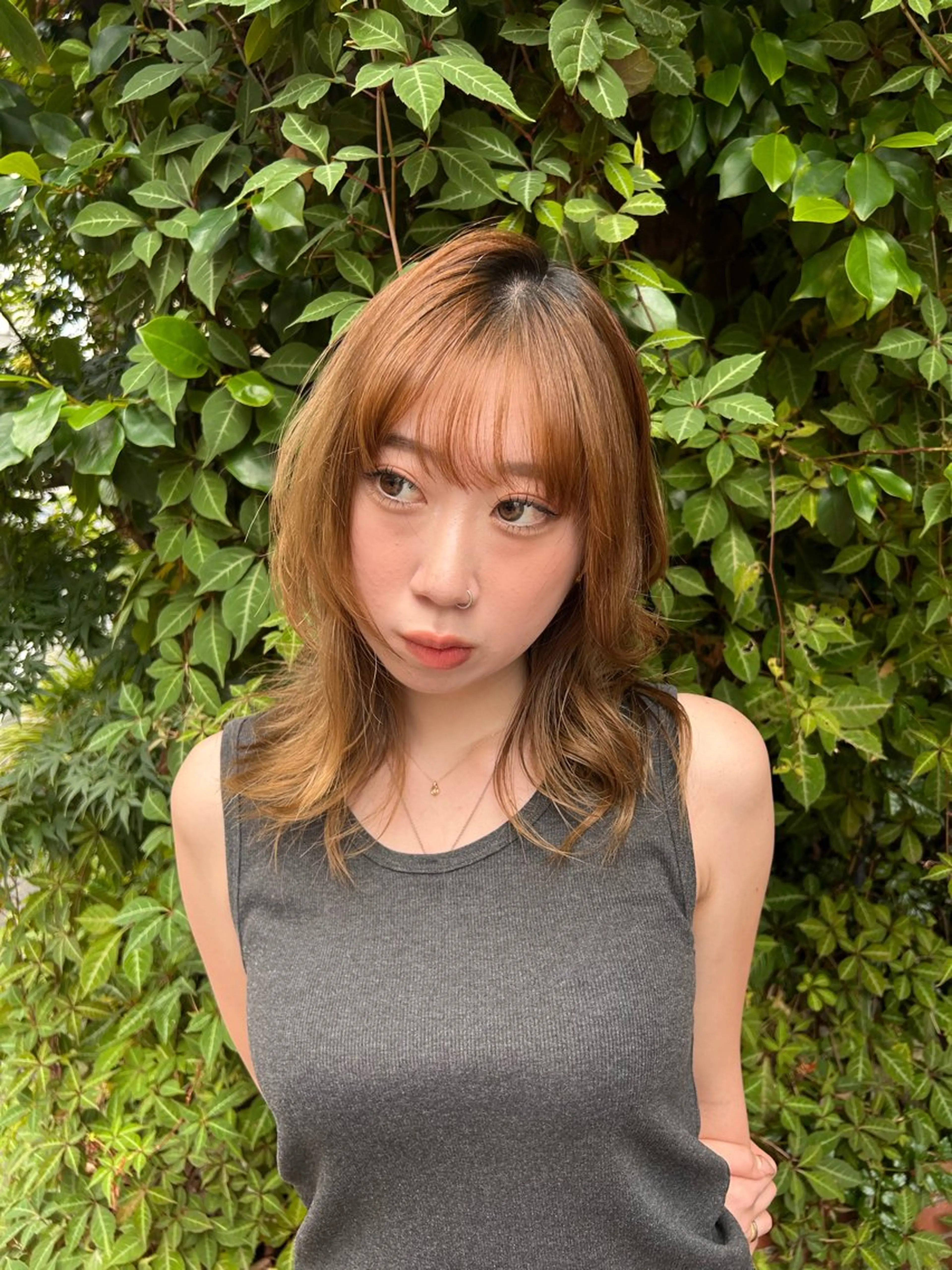 セミロング カット レイヤー特化✂️ カラー/yukaのヘアスタイル