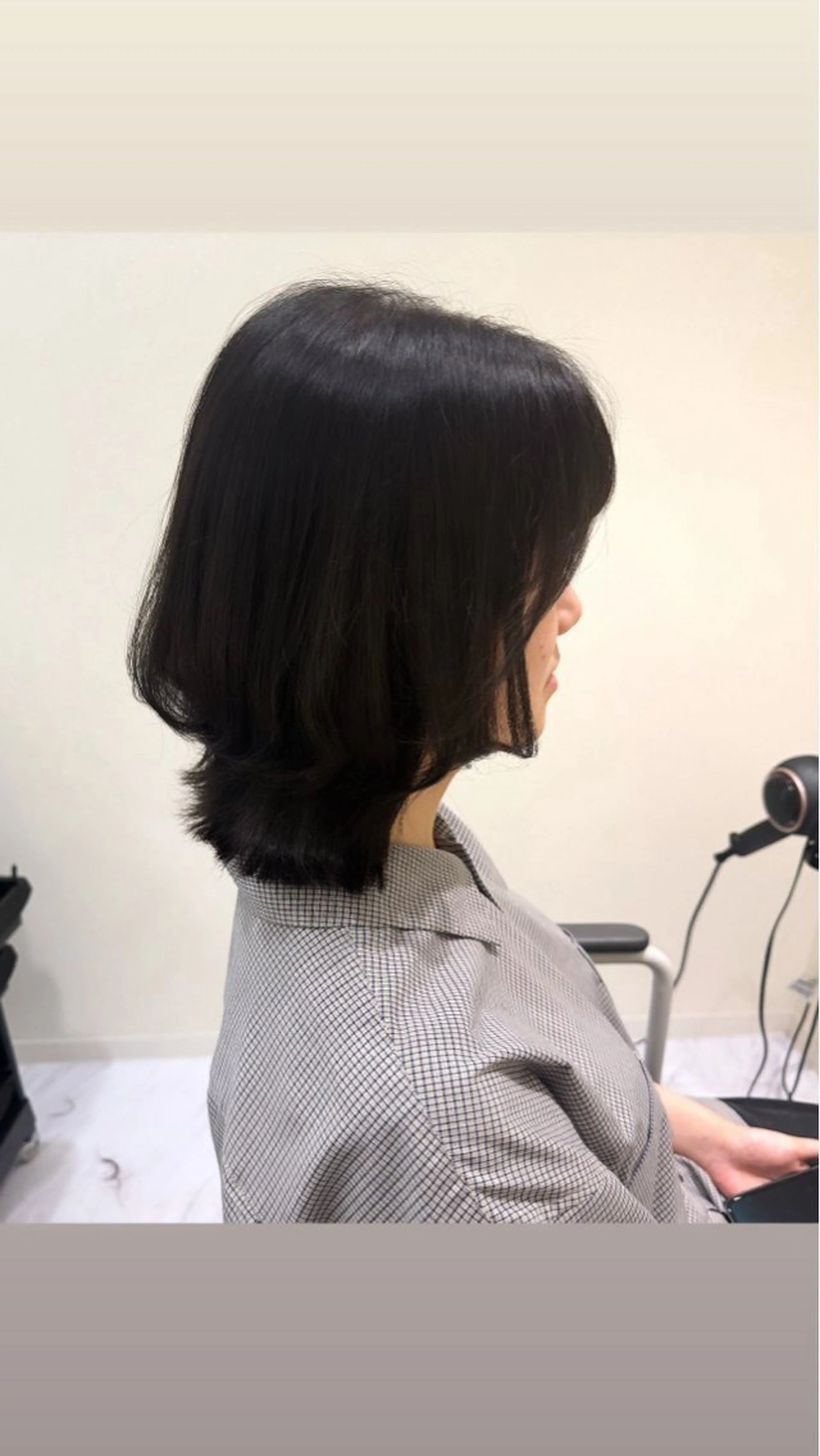 ミディアム ボブレイヤー ボブ レイヤーカット 外ハネヘア 縮毛矯正 トリートメント 丹野 圭太のヘアスタイル