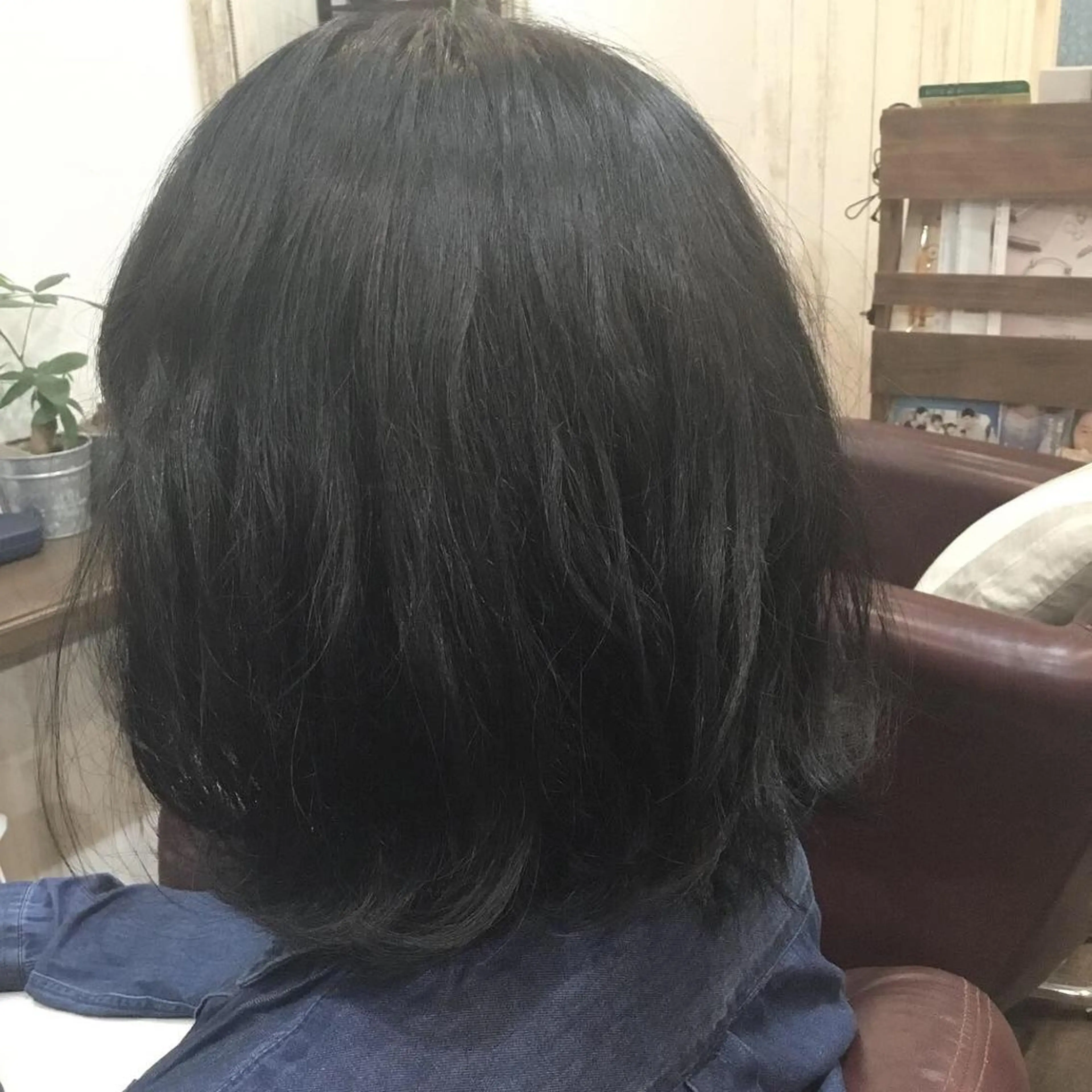 ミディアム カラー パーマ embrace エンブレイスのヘアスタイル