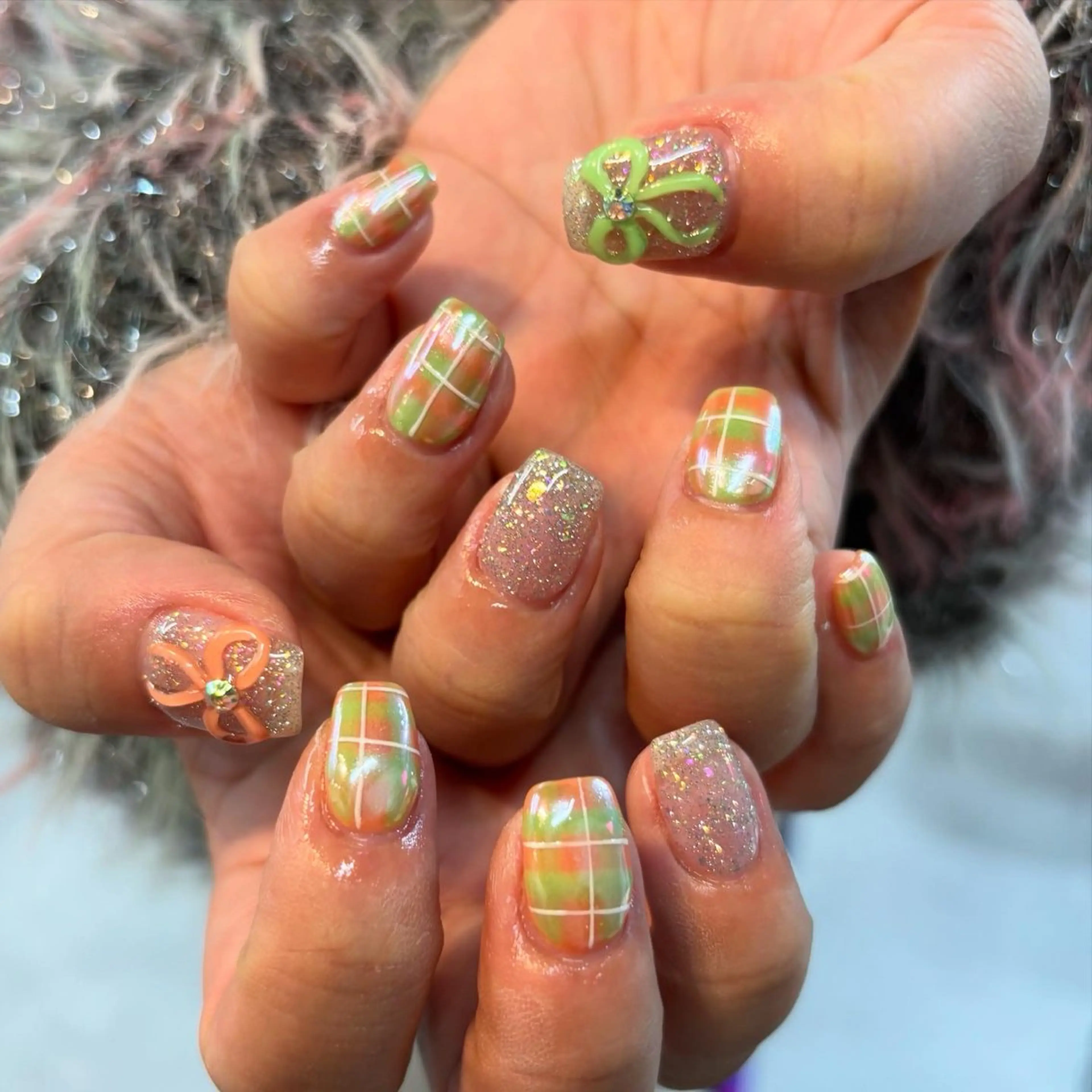 ネイル miyu ˚ ༘ ೀのネイルデザイン