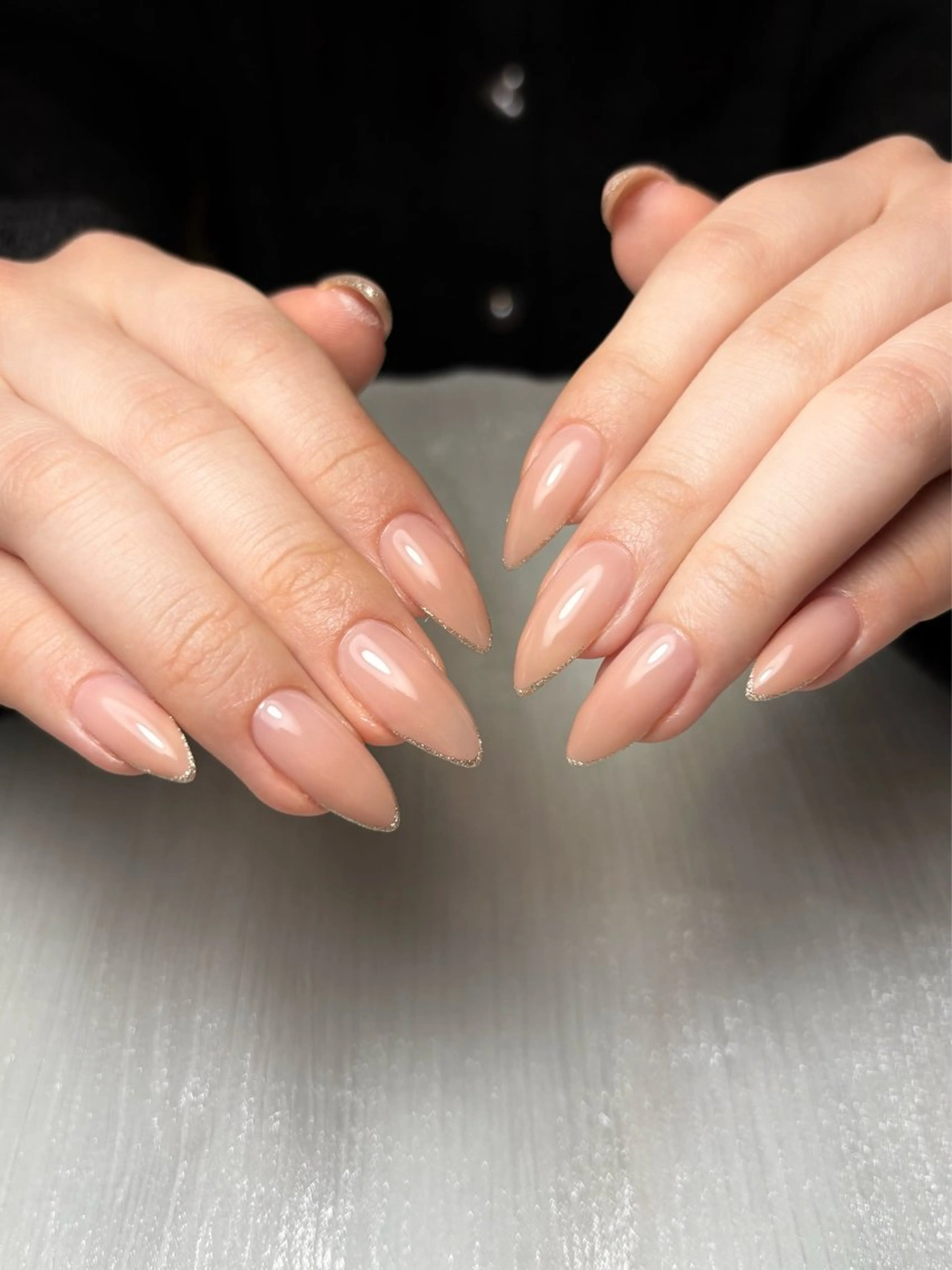 ネイル ラメ(グリッター) mofie🤍ユミ/ 恵比寿/パラジェルのネイルデザイン