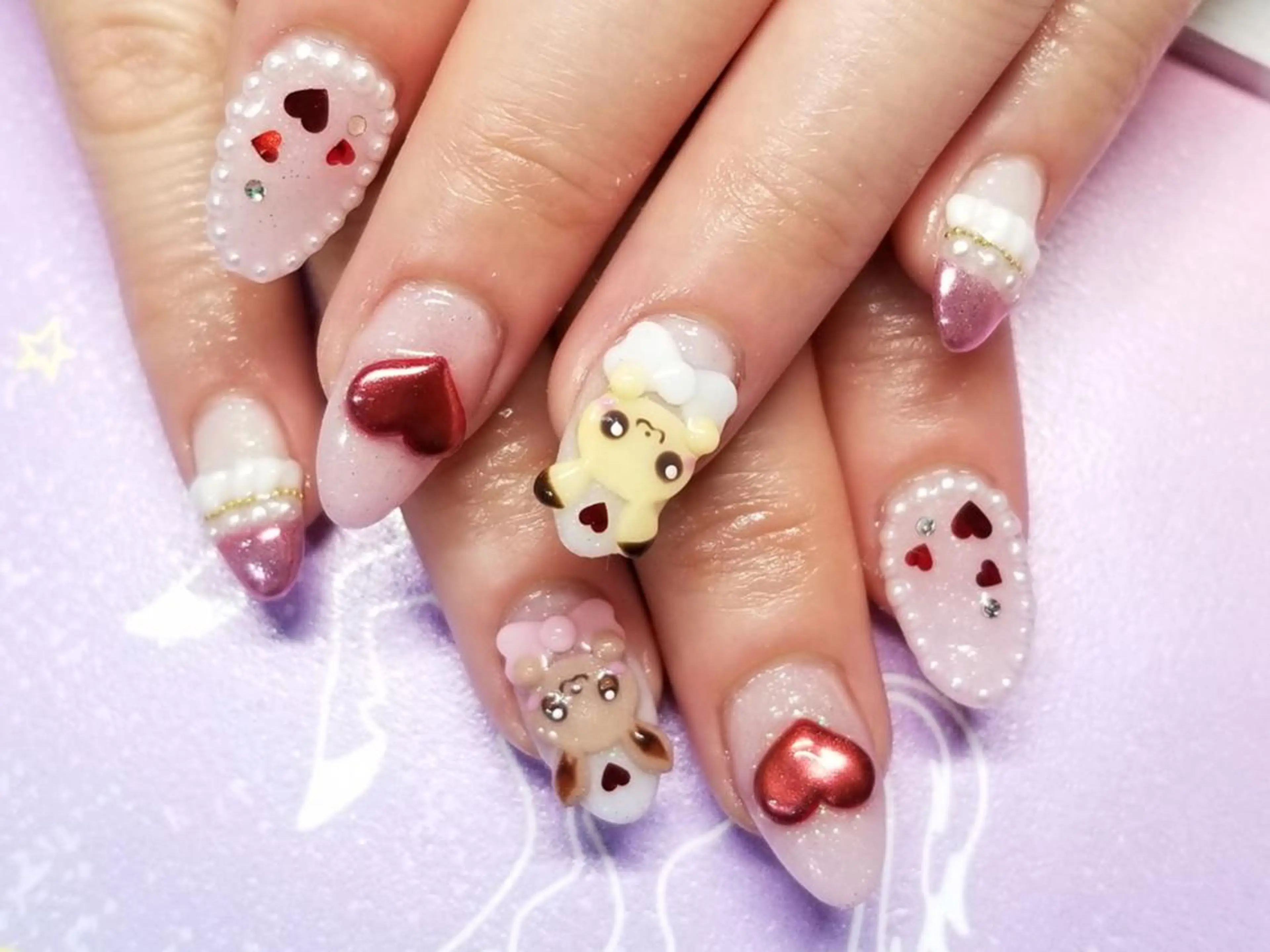 キッズ ネイル おで@ oderi_nailのネイルデザイン