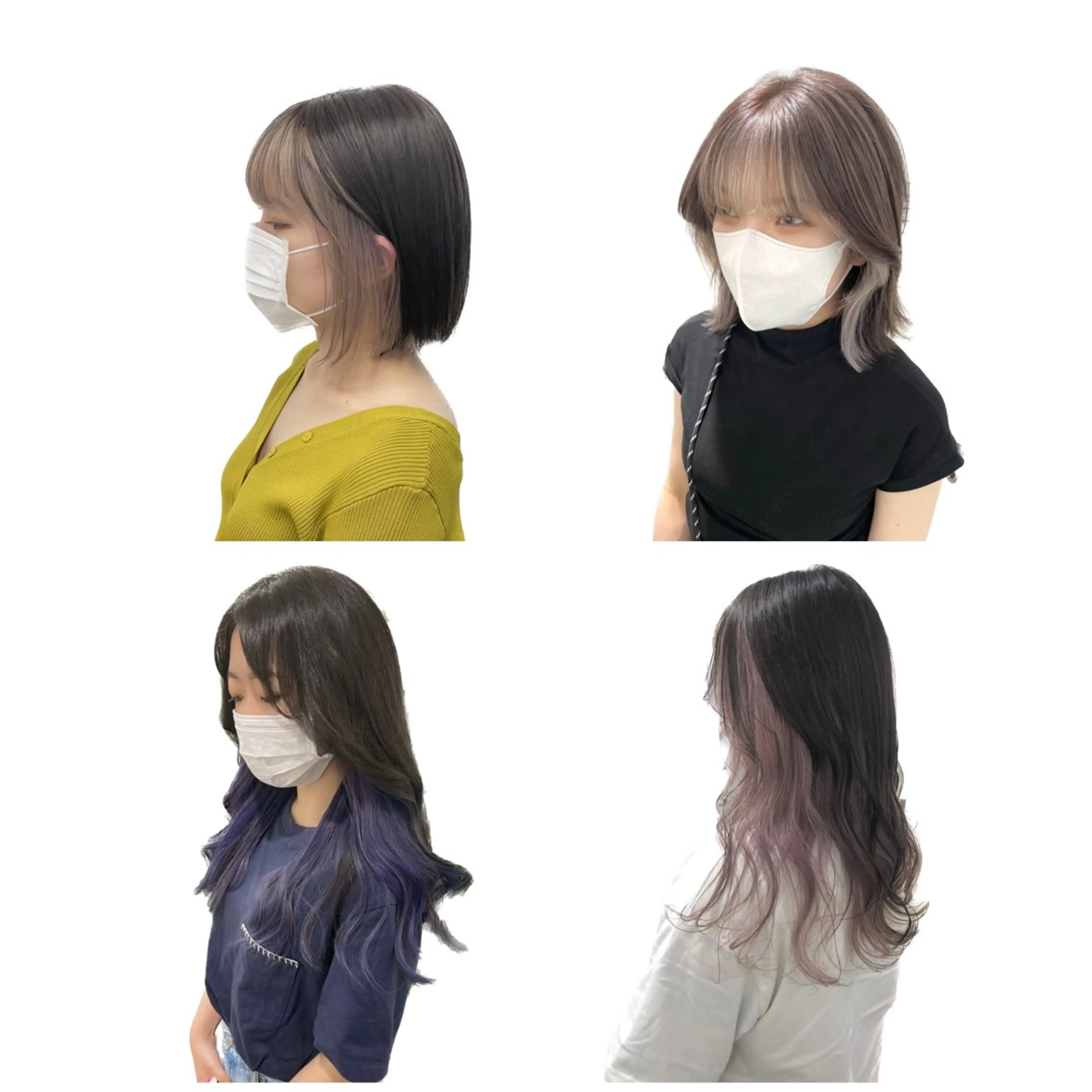 カラー デザインカラー カット ヘアカラー トリートメント 2nd所属・🤍2nd🤍田所 美希のヘアスタイル