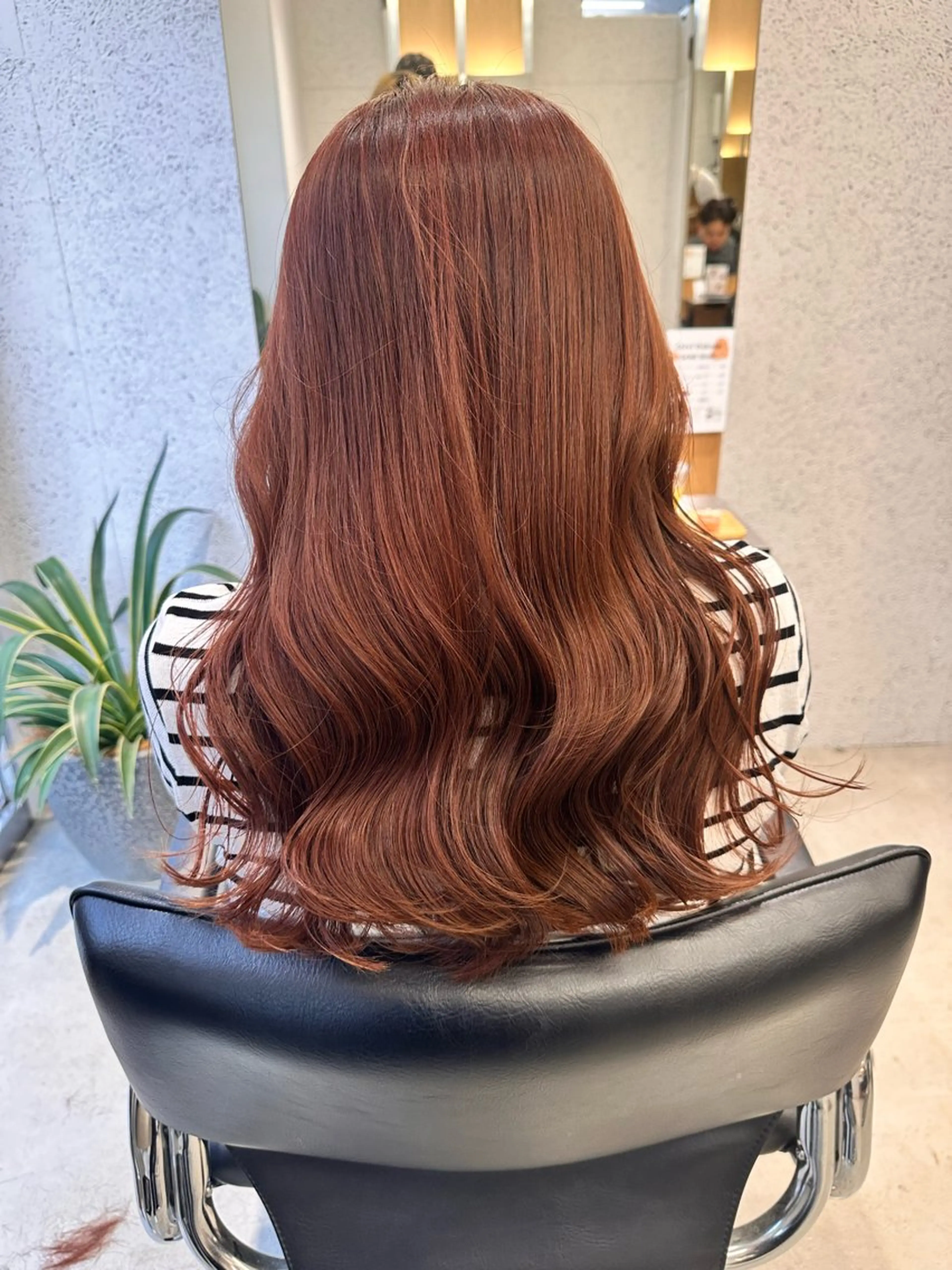 ロング カット ヘアカラー トリートメント GOAT_茅ヶ崎 キシ サクラのヘアスタイル