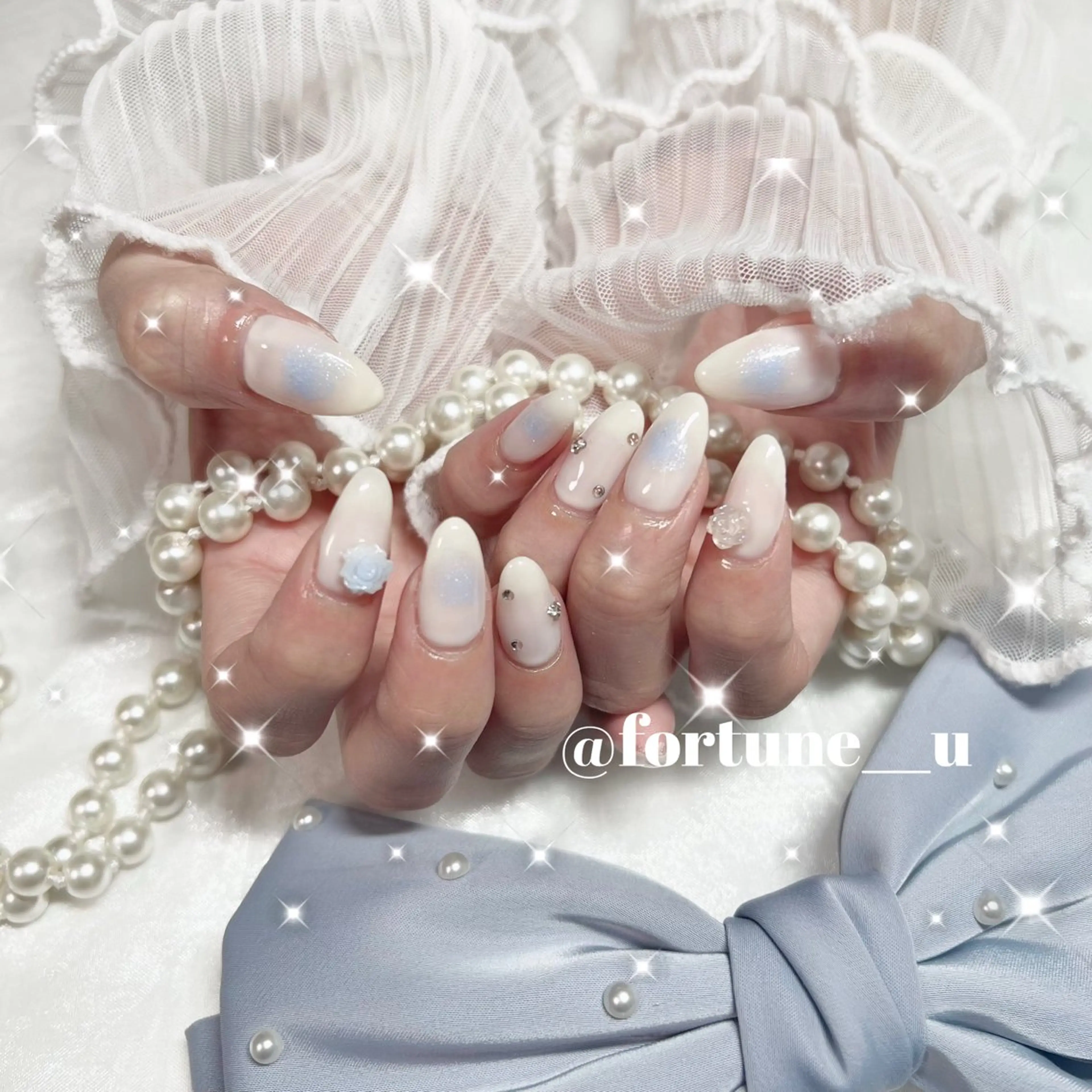 ネイル ガーリー 韓国ネイル オフィスネイル ピンク シンプルネイル ハンドネイル 💜✩.* Yuuna💜のネイルデザイン