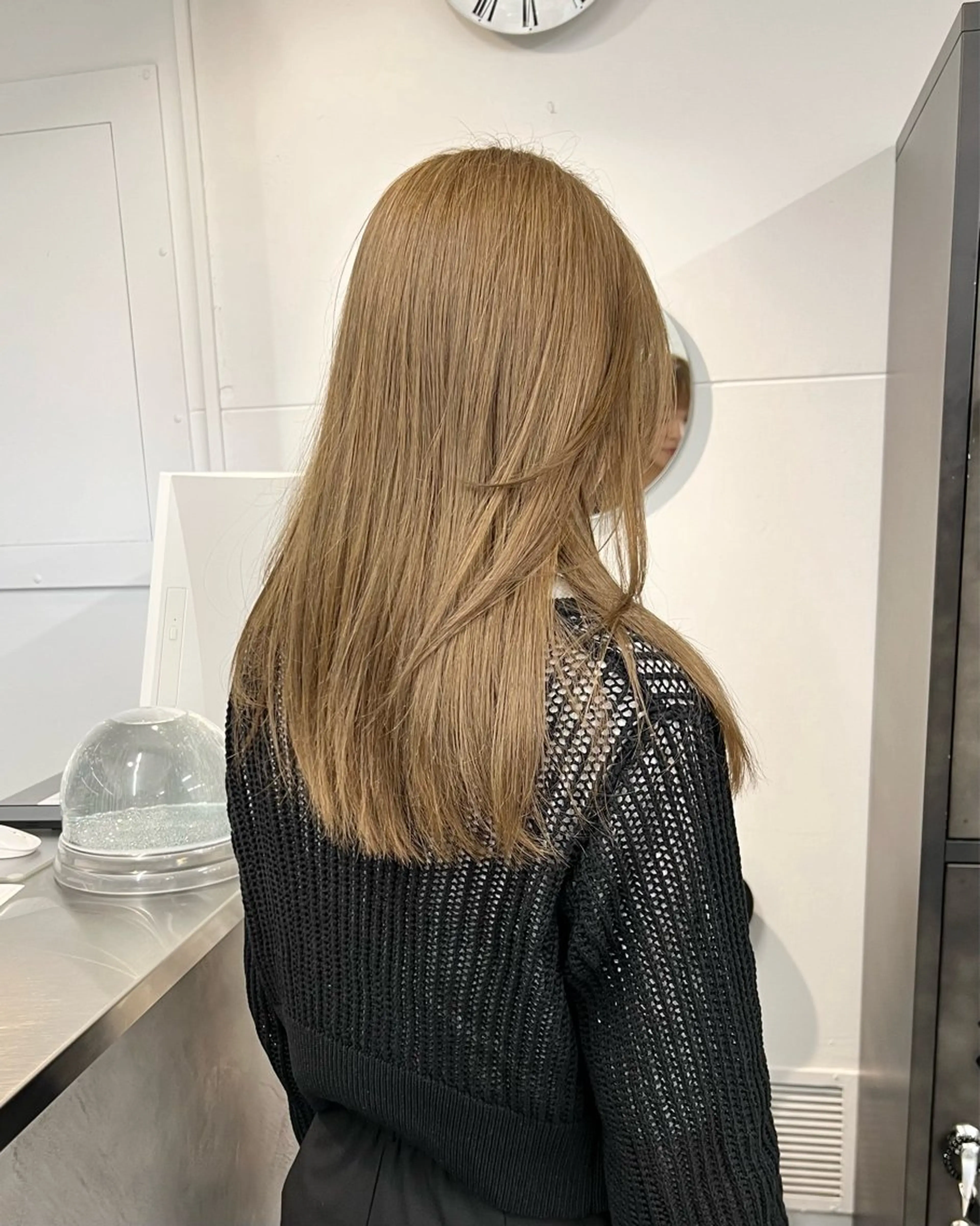 セミロング カラー カット ヘアカラー トリートメント 樫原裕二/レイヤー カット/透明感カラーのヘアスタイル