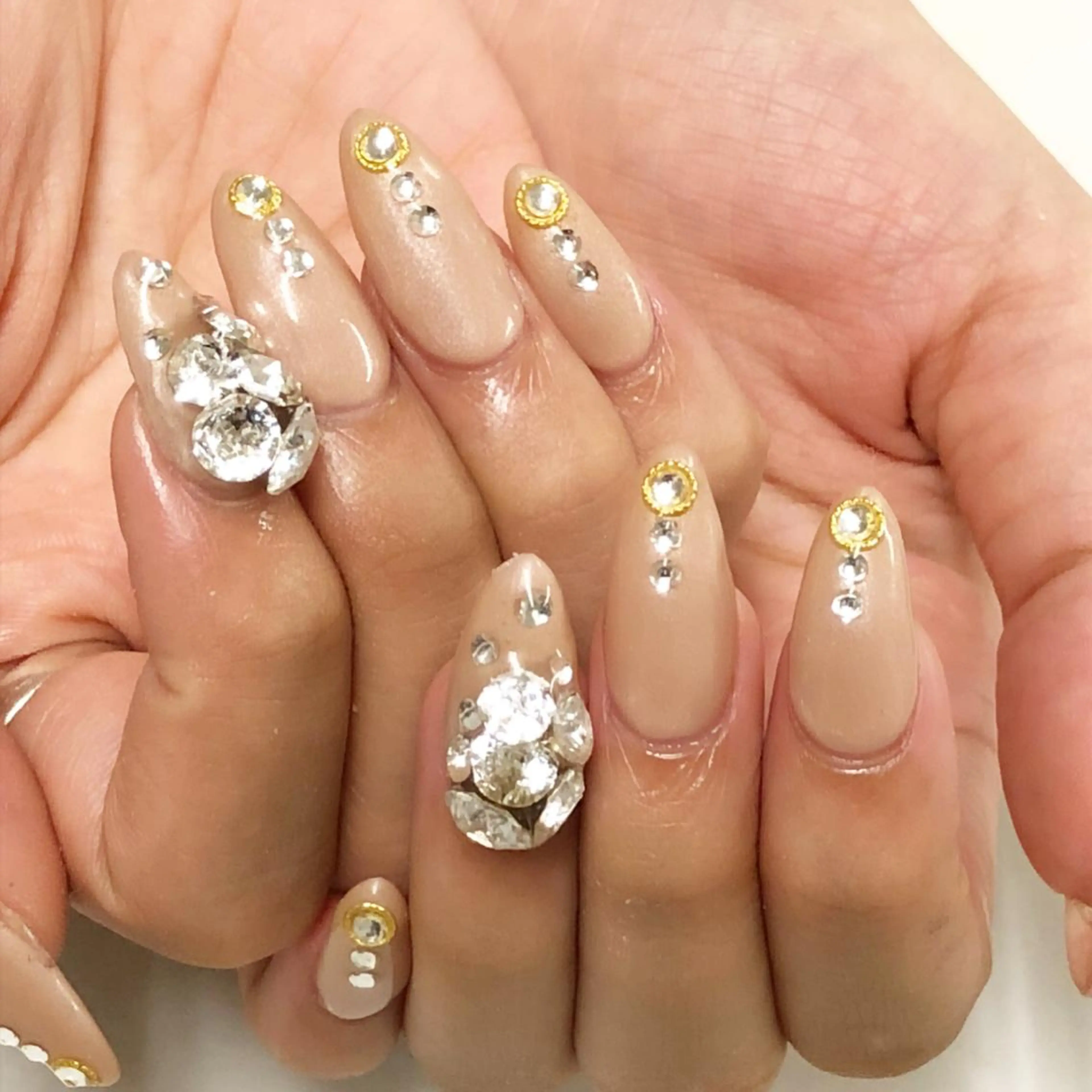 ネイル アートネイル スカルプネイル ストーンネイル KIREIE NAILSのネイルデザイン