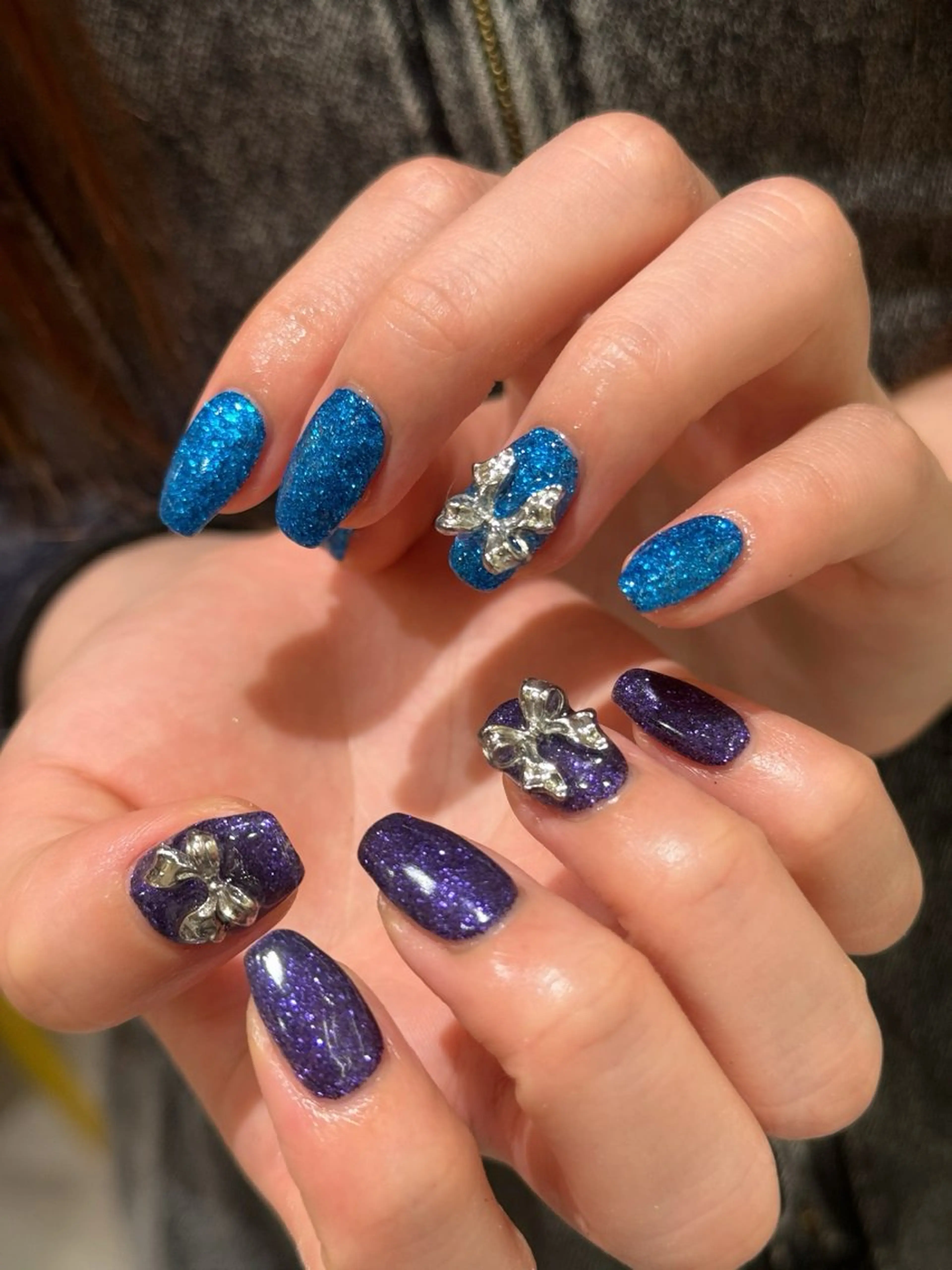 ネイル ハンドネイル なぽ ❤︎ y2k/韓国nailのネイルデザイン