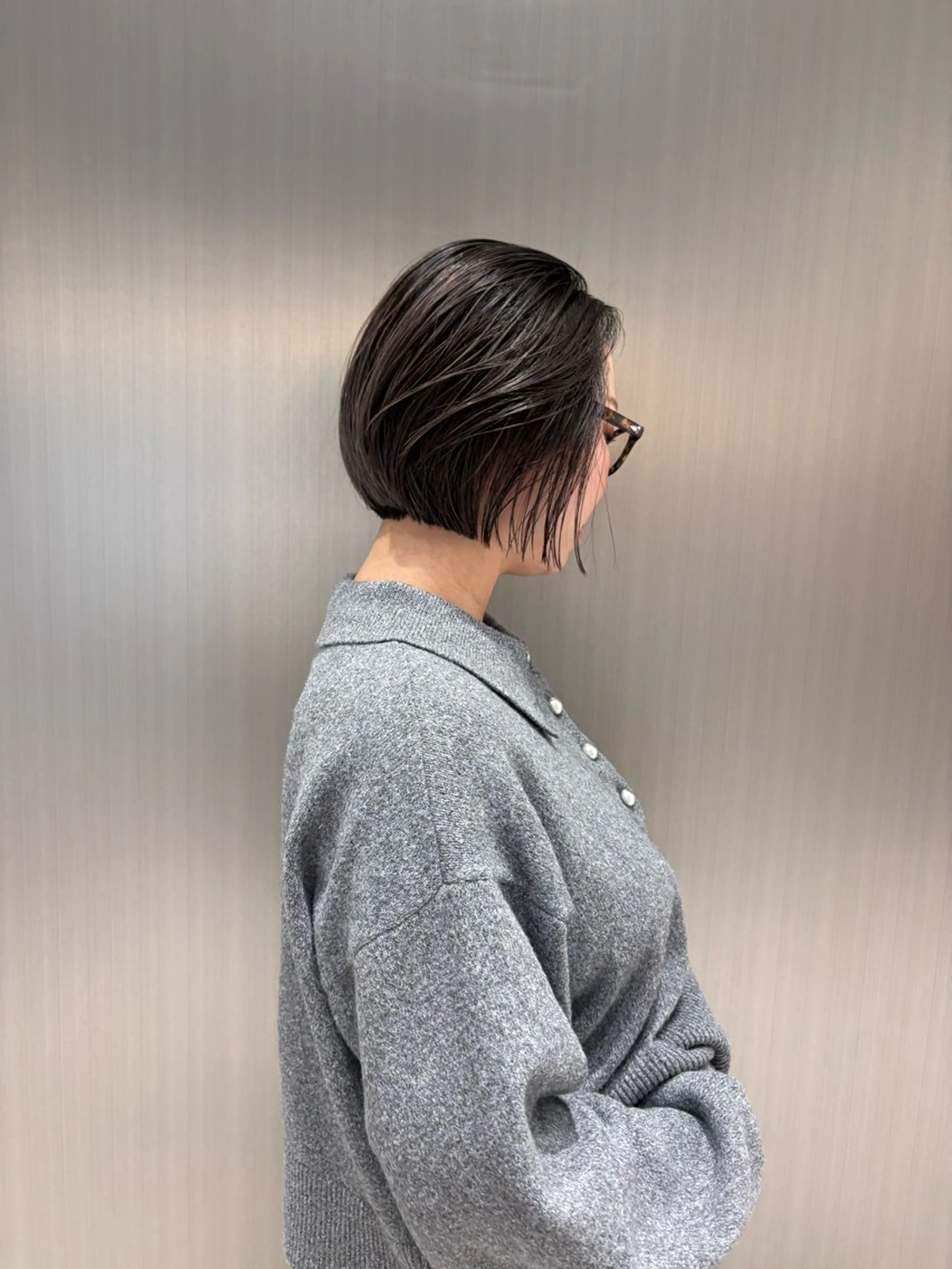 ショート カラー カット トリートメント 吉武 茂暉のヘアスタイル