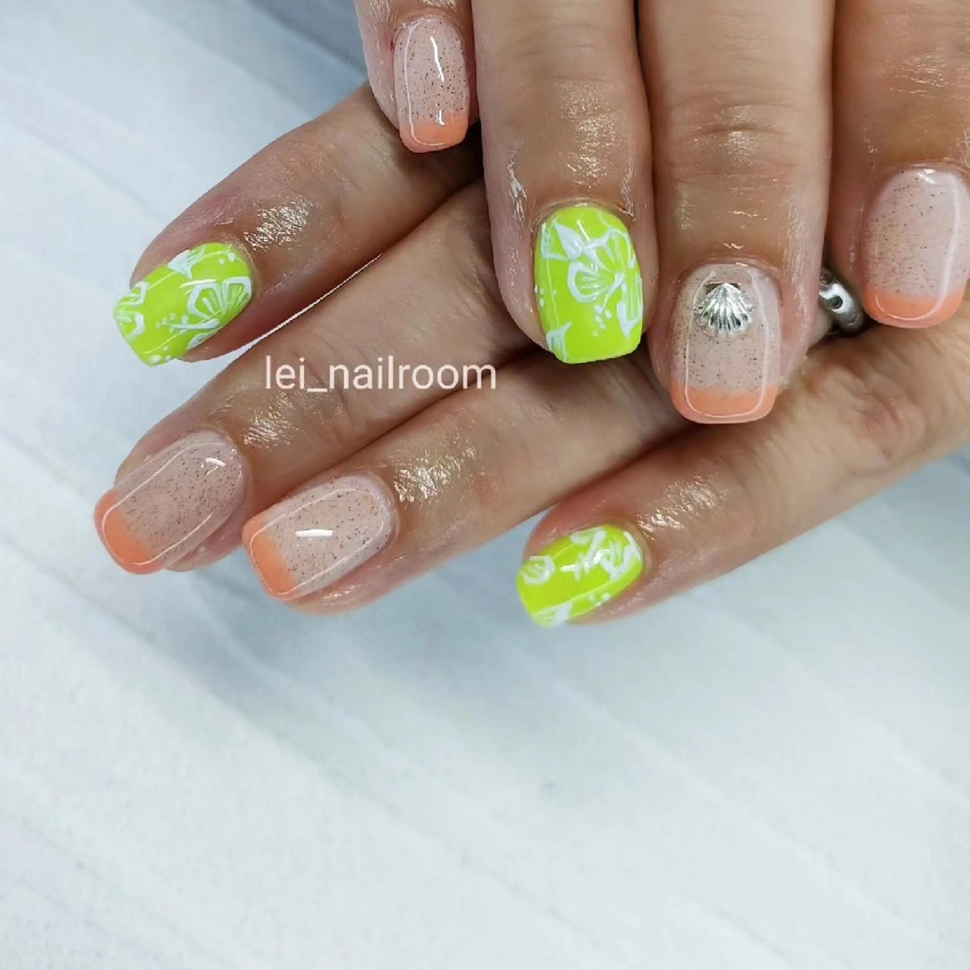 ネイル lei🌼 nailroomのネイルデザイン