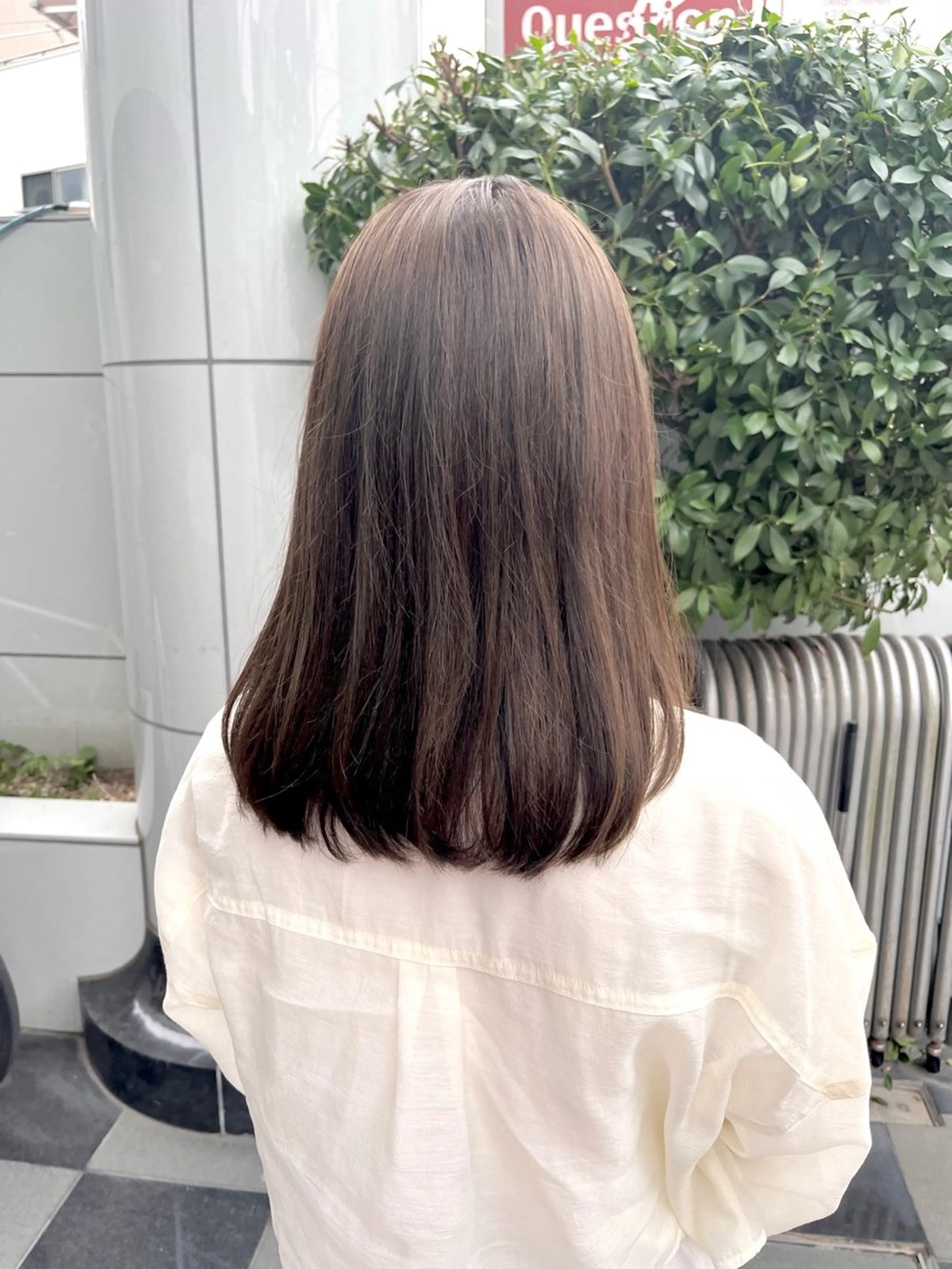 💛当日限定💛カット+アディクシーカラー+超音波トリートメント※ブリーチなしのワンカラーのみの写真