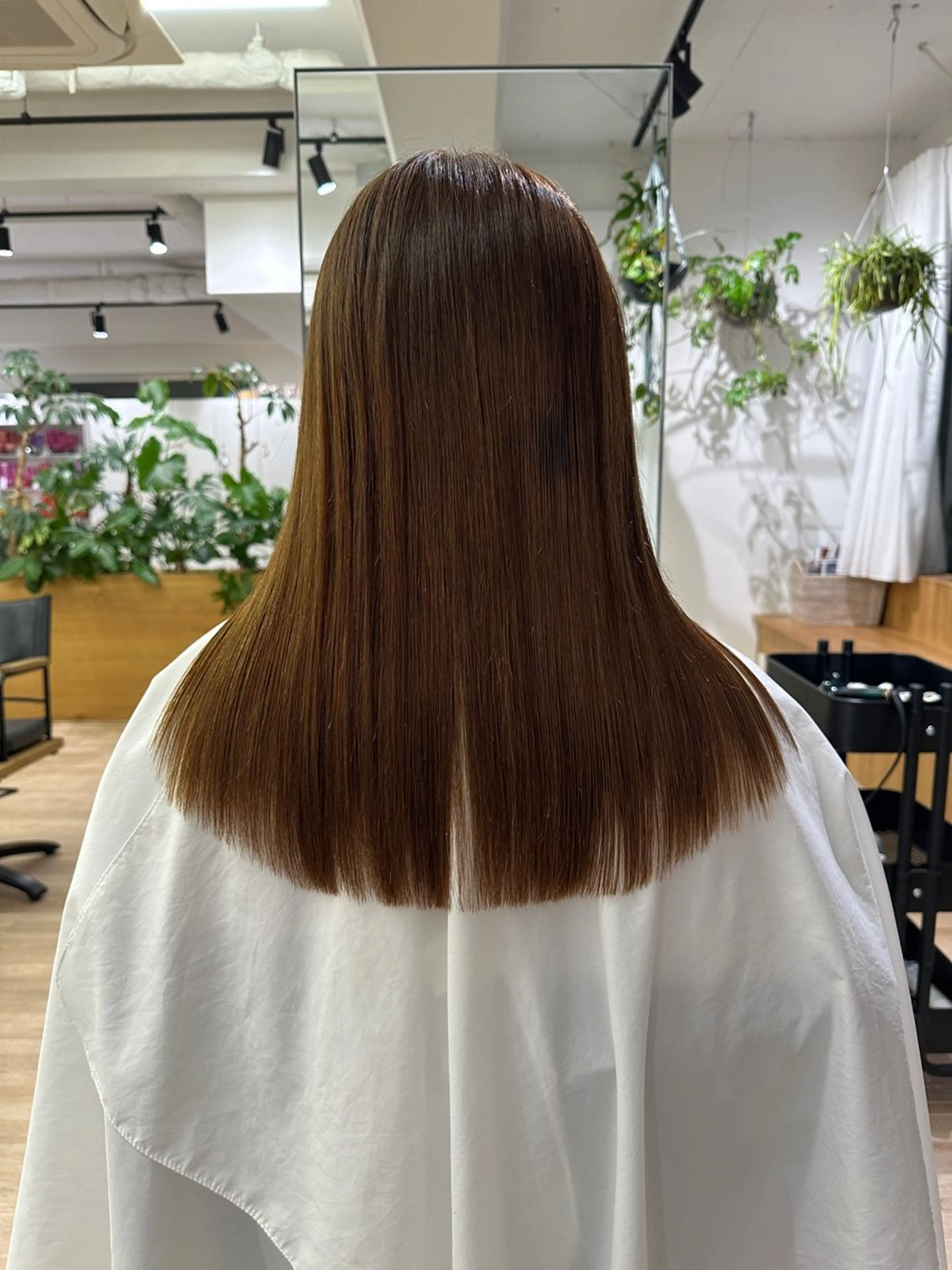 ロング 切りっぱなし/髪質 改善矯正/さやか🫧のヘアスタイル