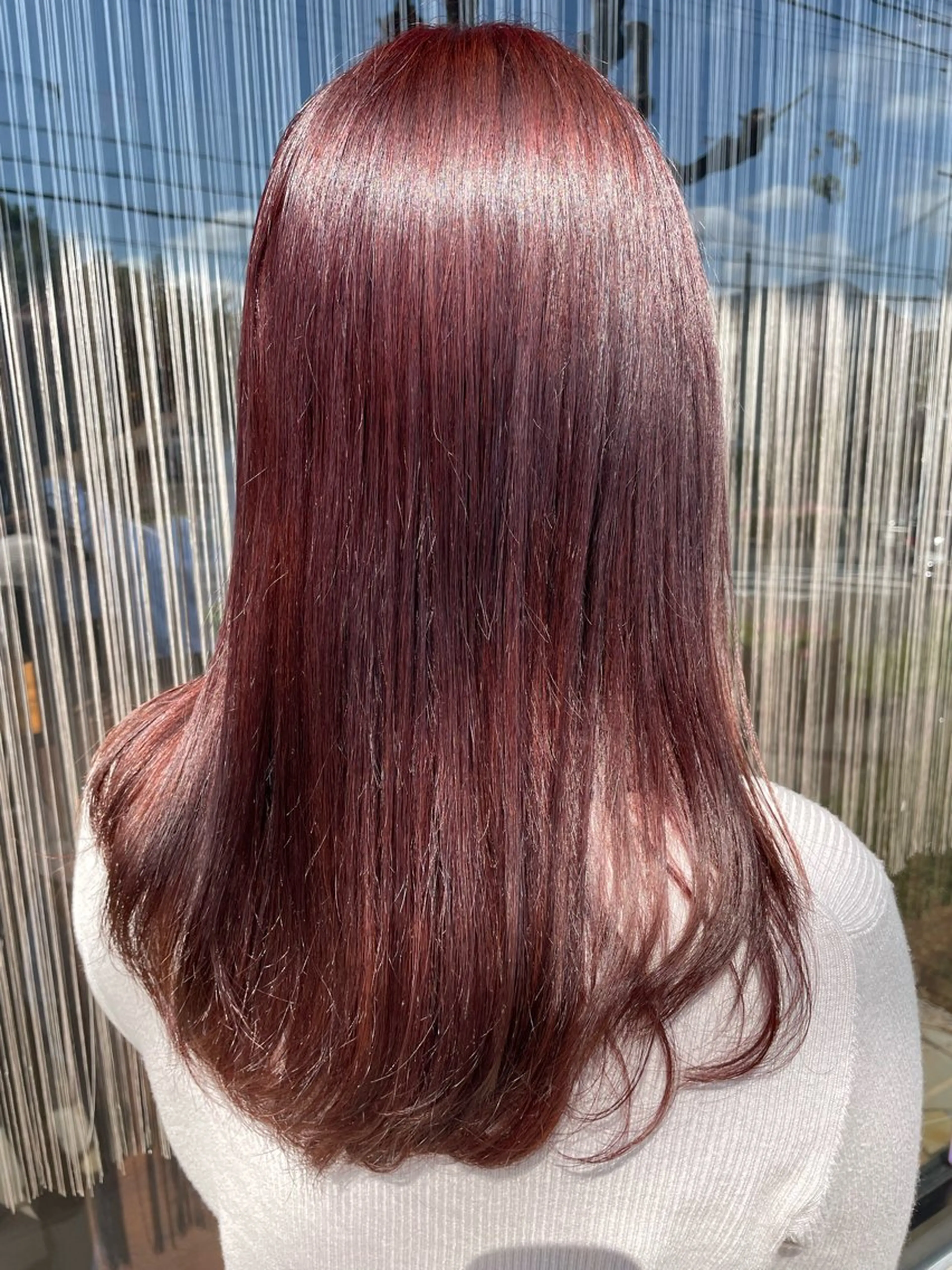 カラー パシフィックダズール　神戸ウエスト所属・柴田 穂乃香のヘアスタイル