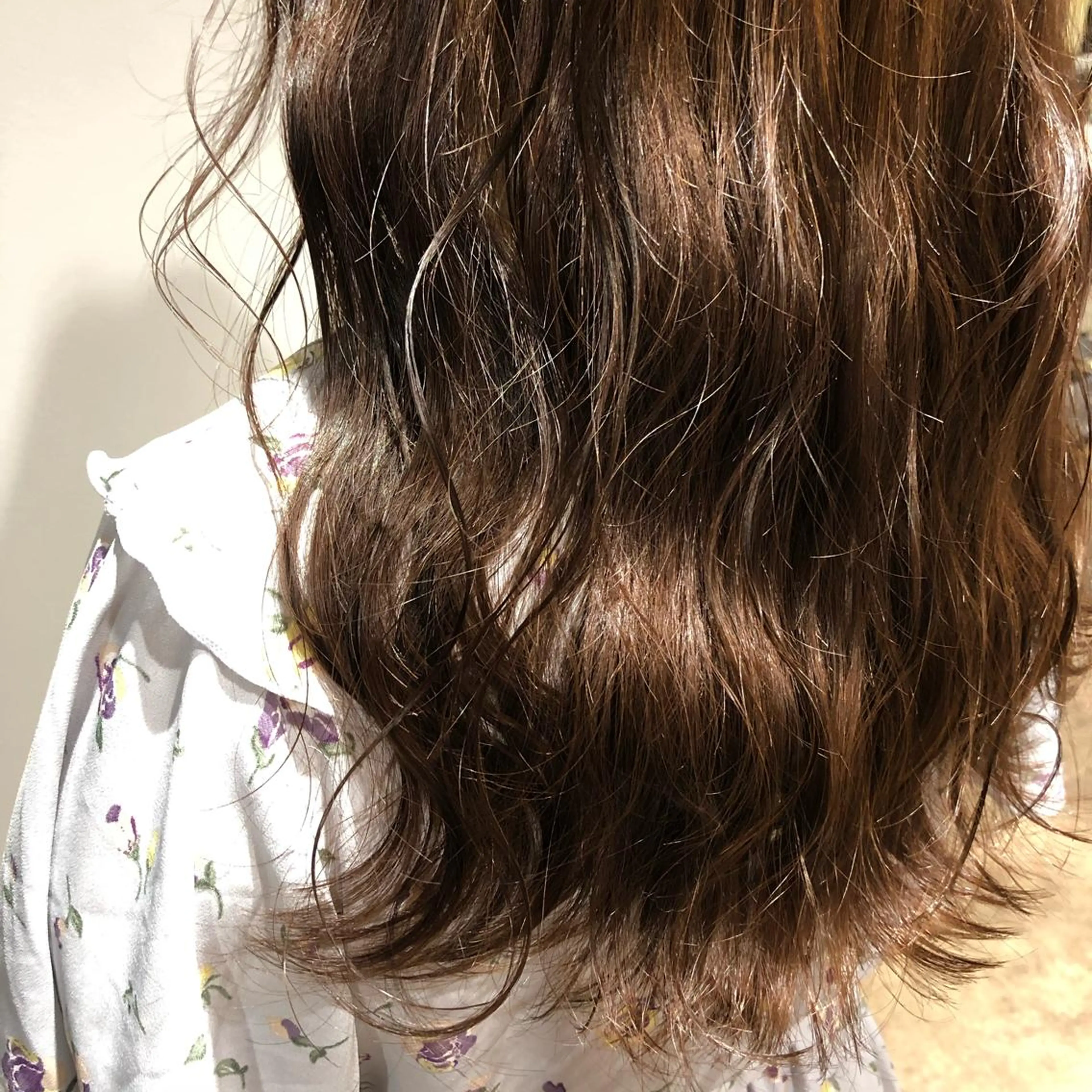 セミロング ヘアアレンジ 透明感カラー/レイヤ ーカット/Maoのヘアスタイル