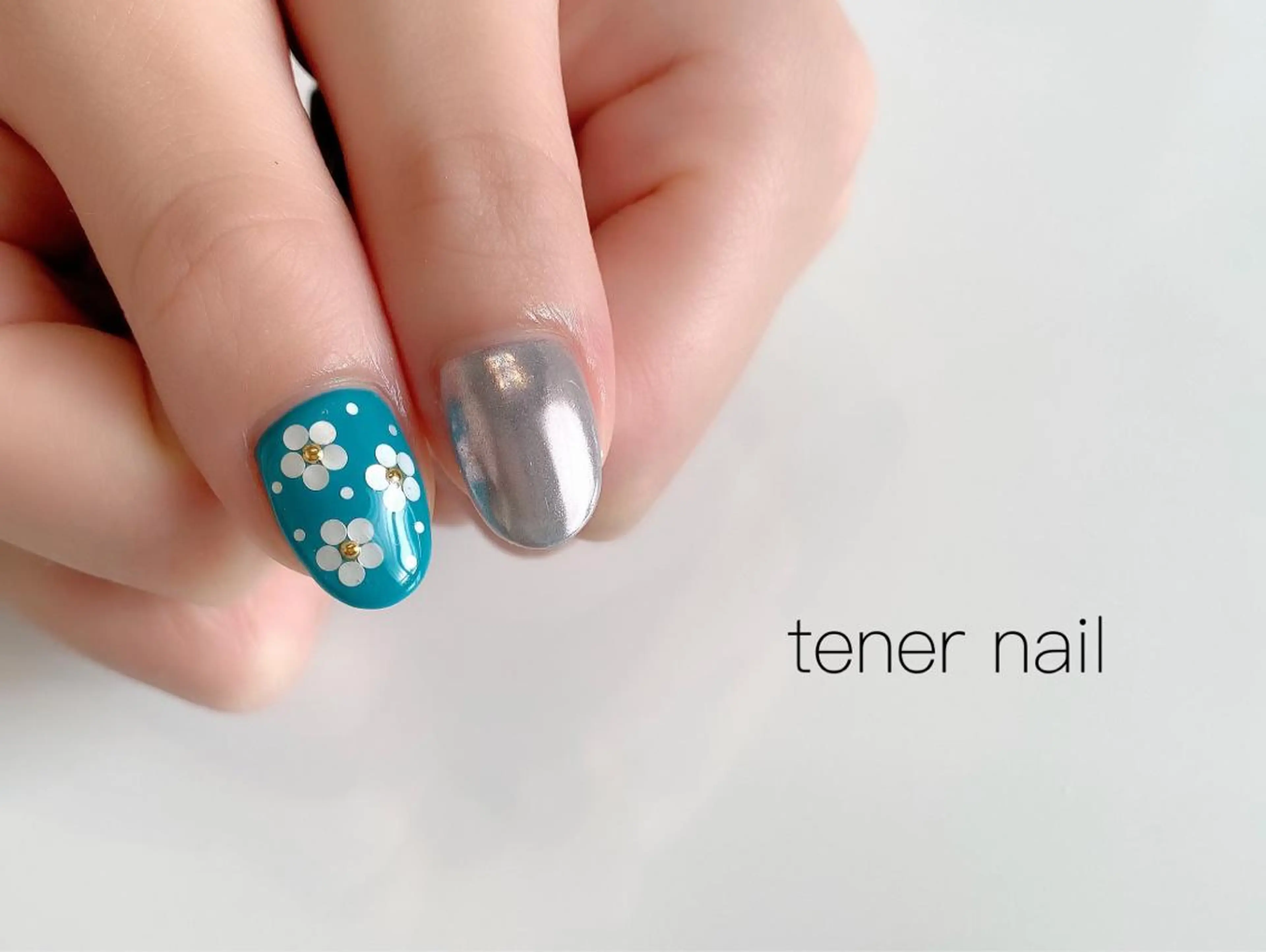 ネイル ミラーネイル テネルネイル tener nailのネイルデザイン