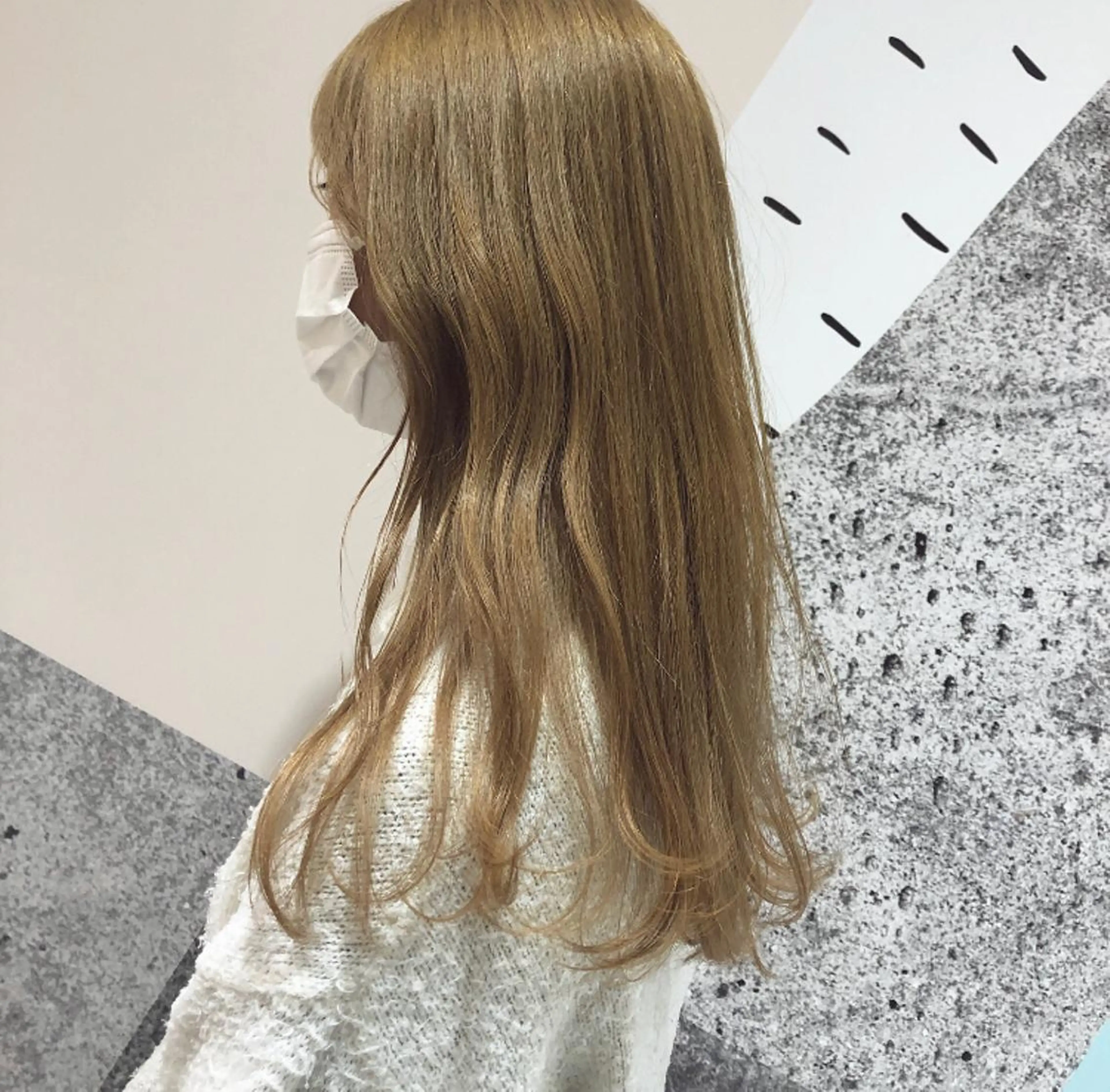 ロング 矢口 嵩人のヘアスタイル