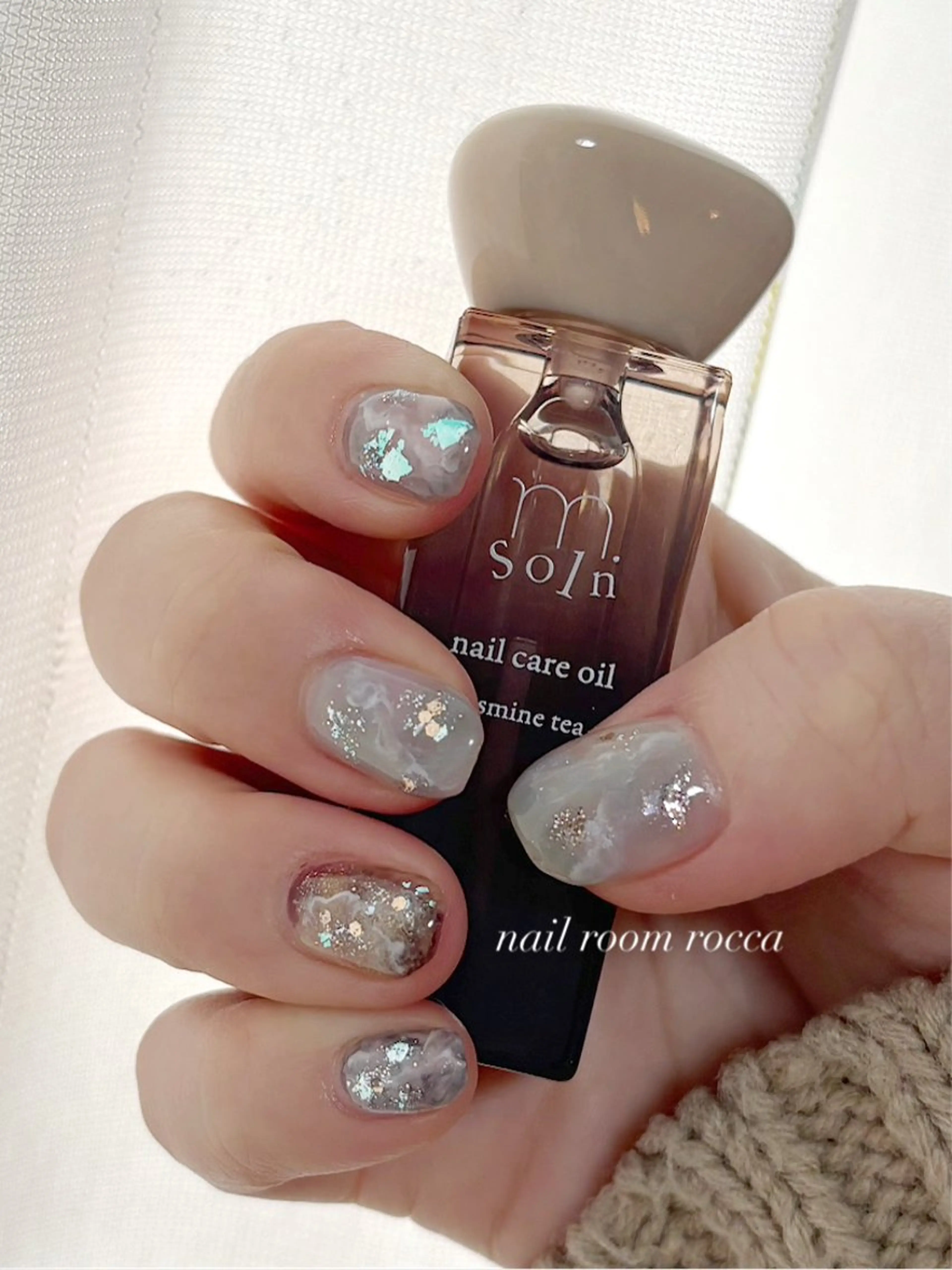 定額ネイルorおまかせニュアンス+オフなしの写真