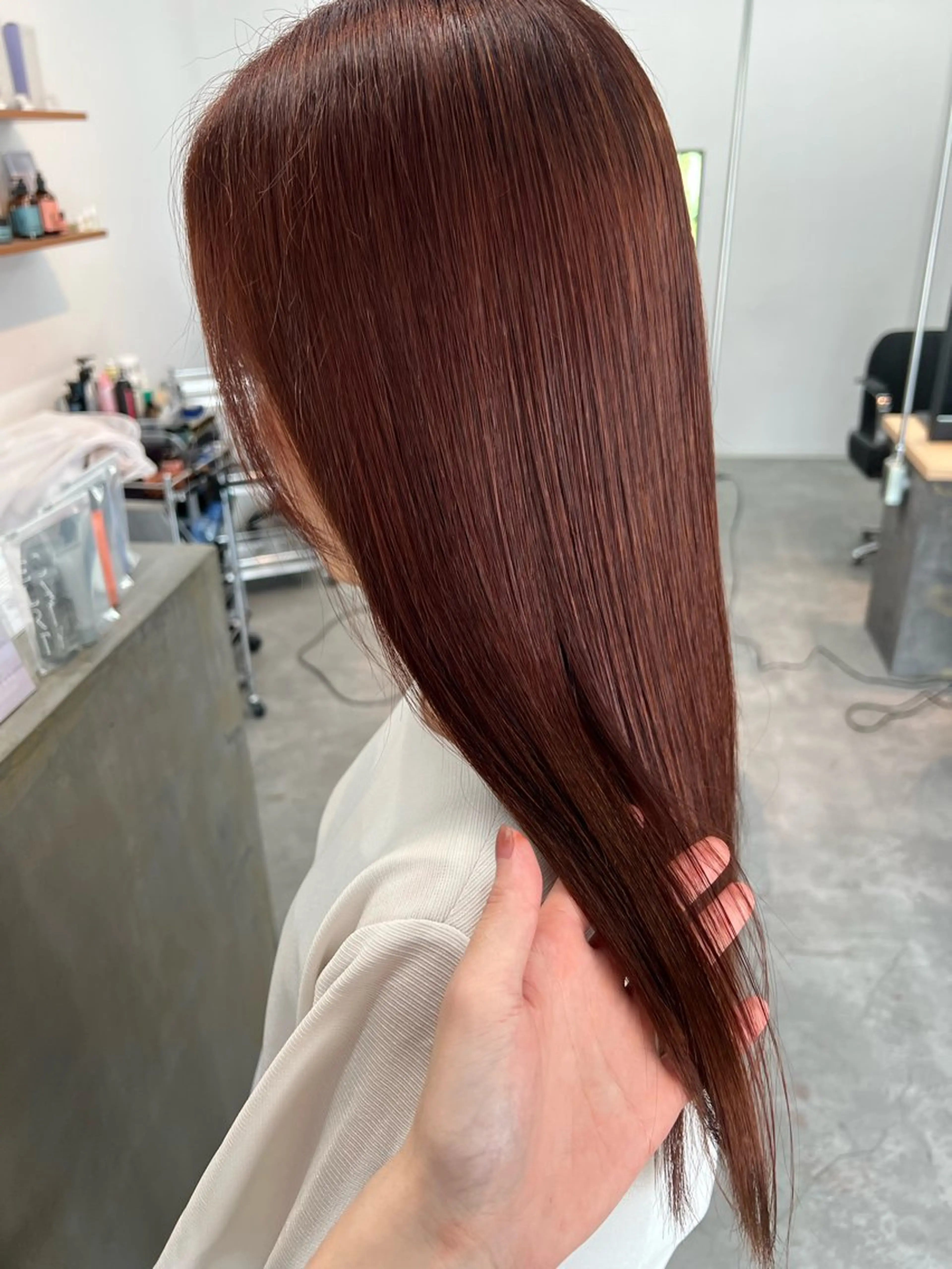 セミロング 前 侃太のヘアスタイル