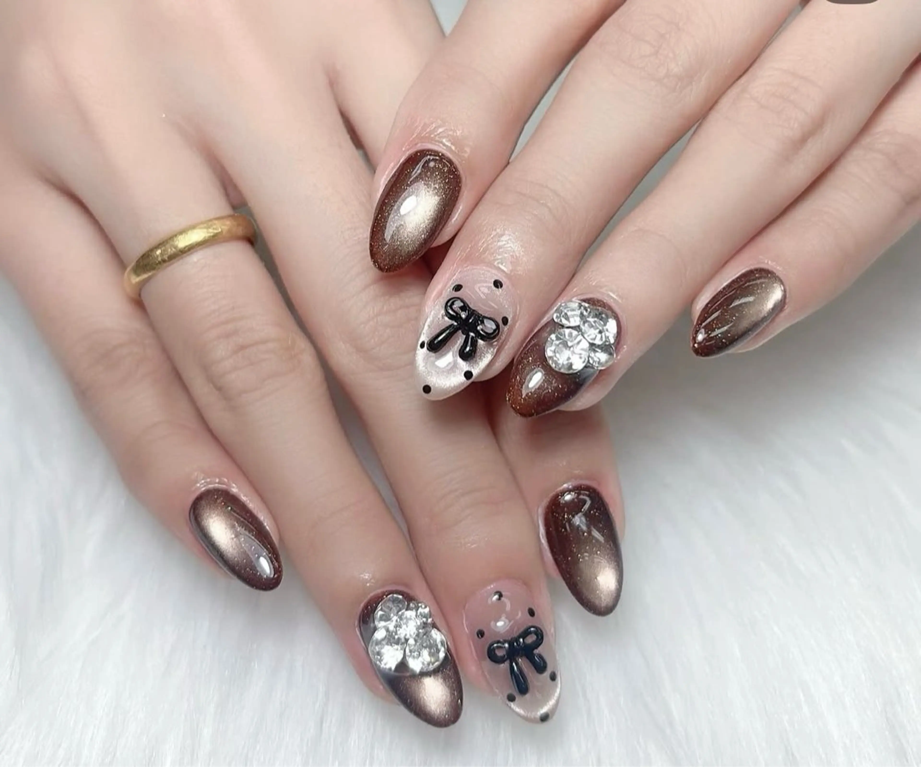 ネイル 韓国ネイル 持ち込み ニュアンスネイル ネイルチップ ハンドネイル TABI ANA.CHUOのネイルデザイン