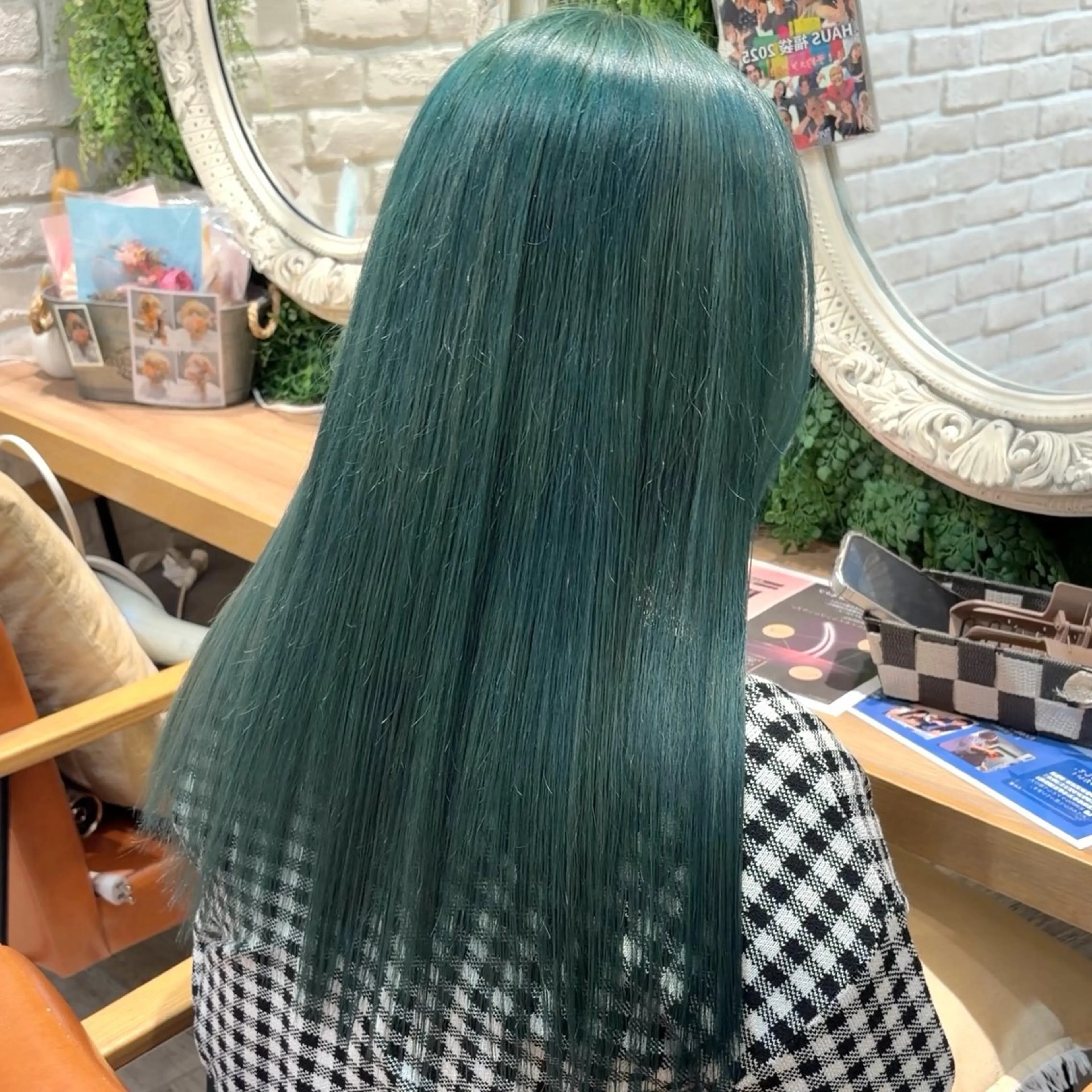 ロング カラー ヘアカラー 横浜パーマ🌐メンズ 暖色カラーもえかのヘアスタイル