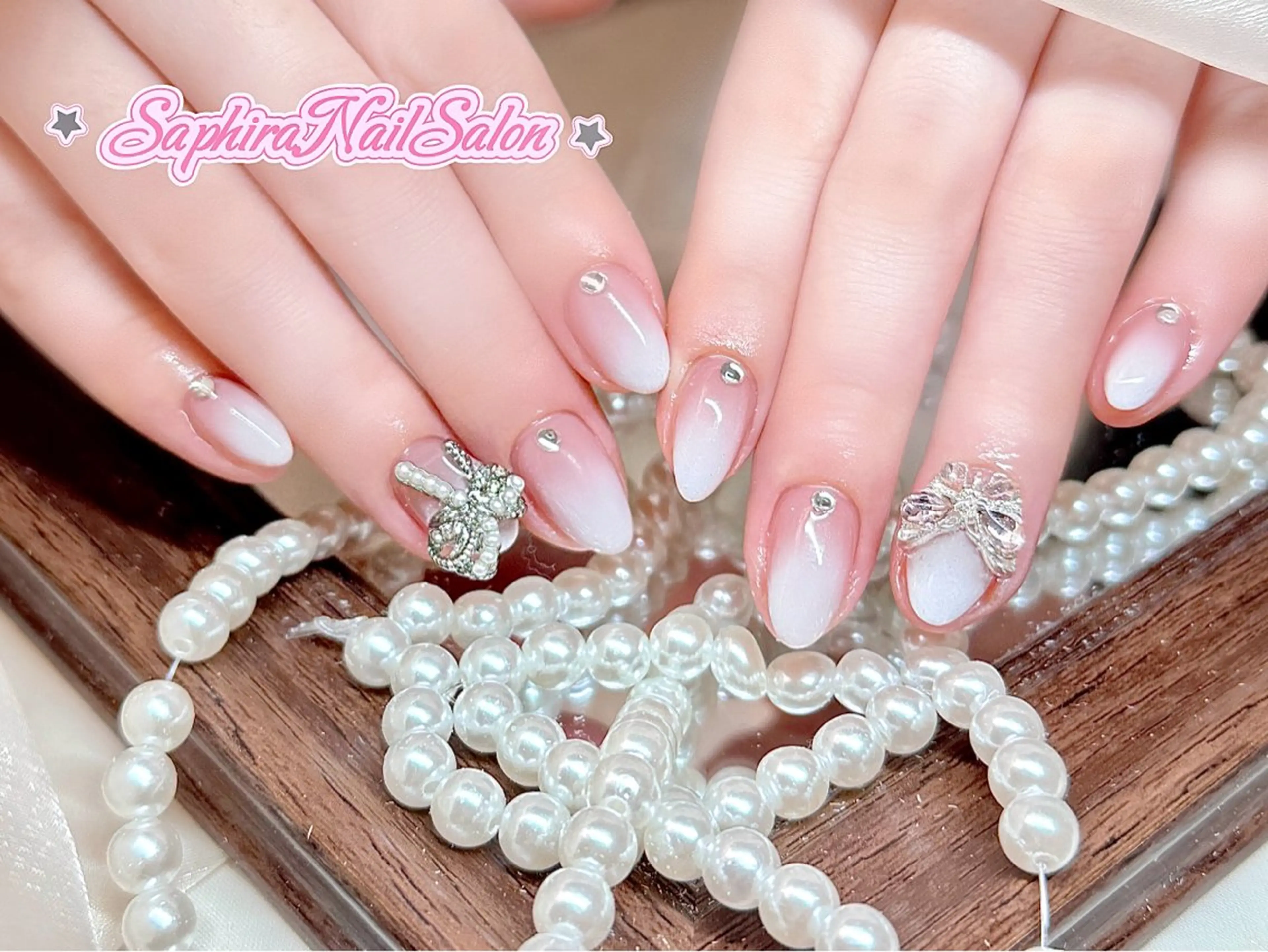 カラー ハンドネイル Saphiraネイル サロン錦糸町のネイルデザイン