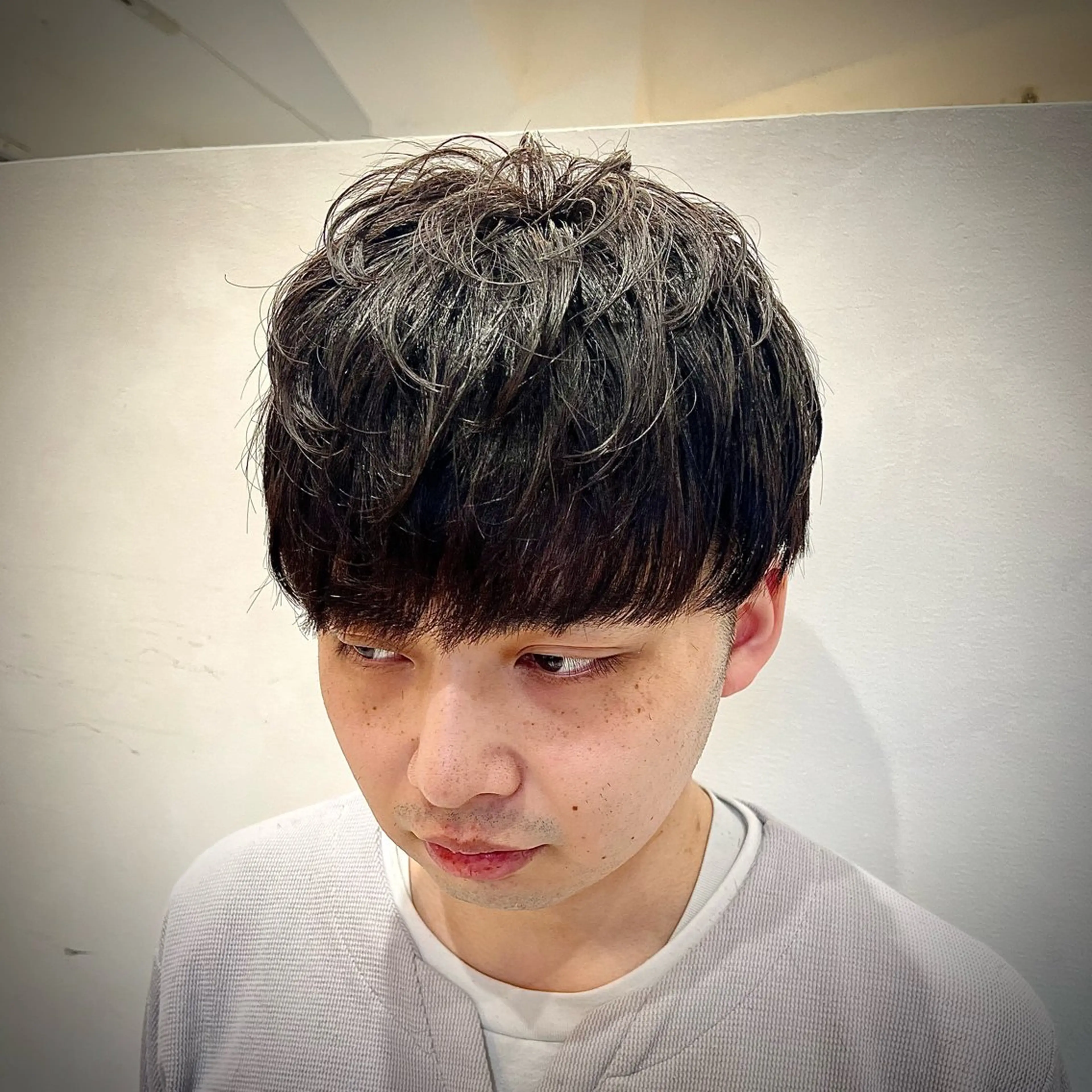 メンズ マッシュ 🟦メンズ特化🟦 たかしま　あさひのヘアスタイル