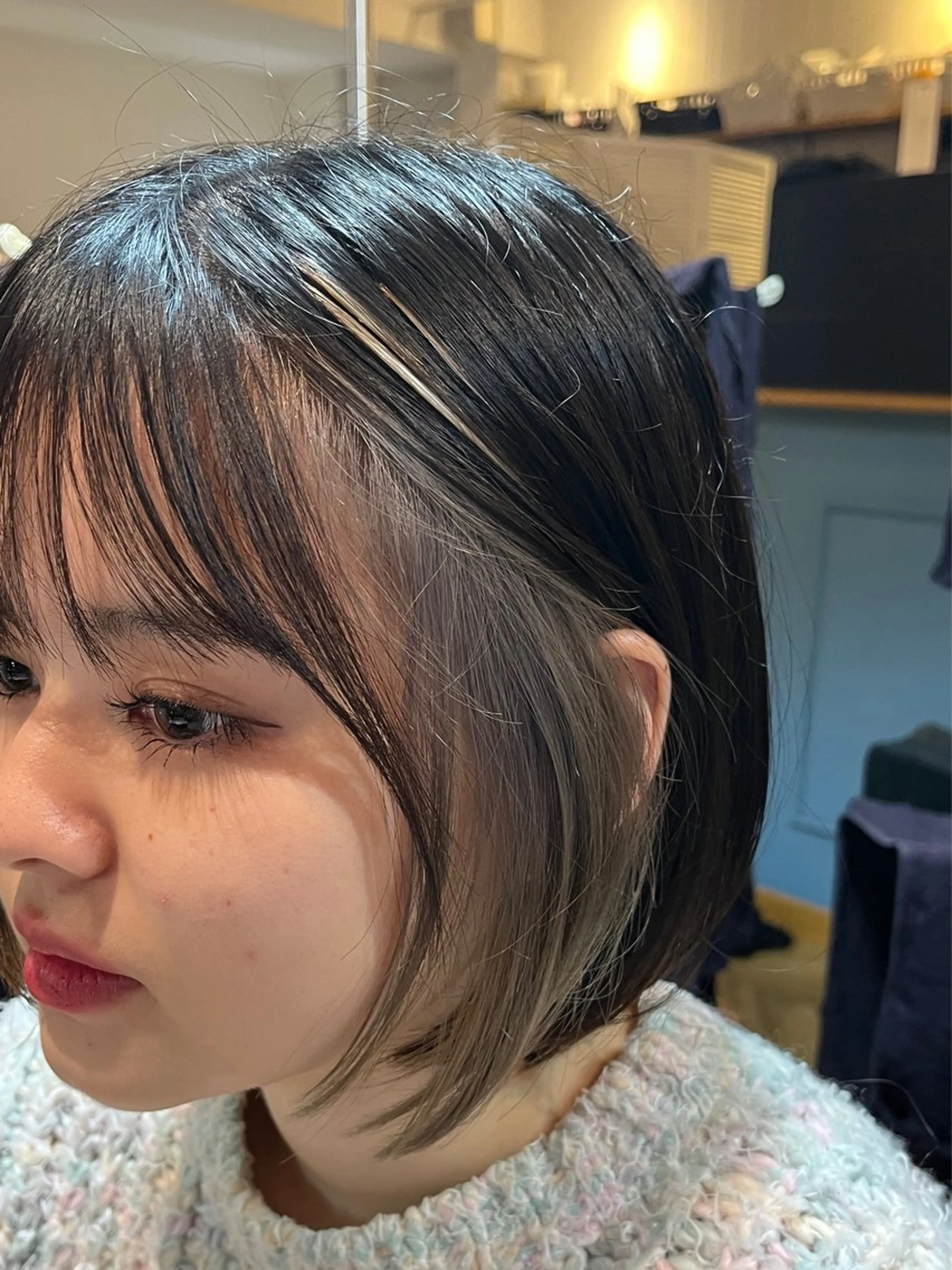 ショート ヘアカラー きたむら ひかりのヘアスタイル