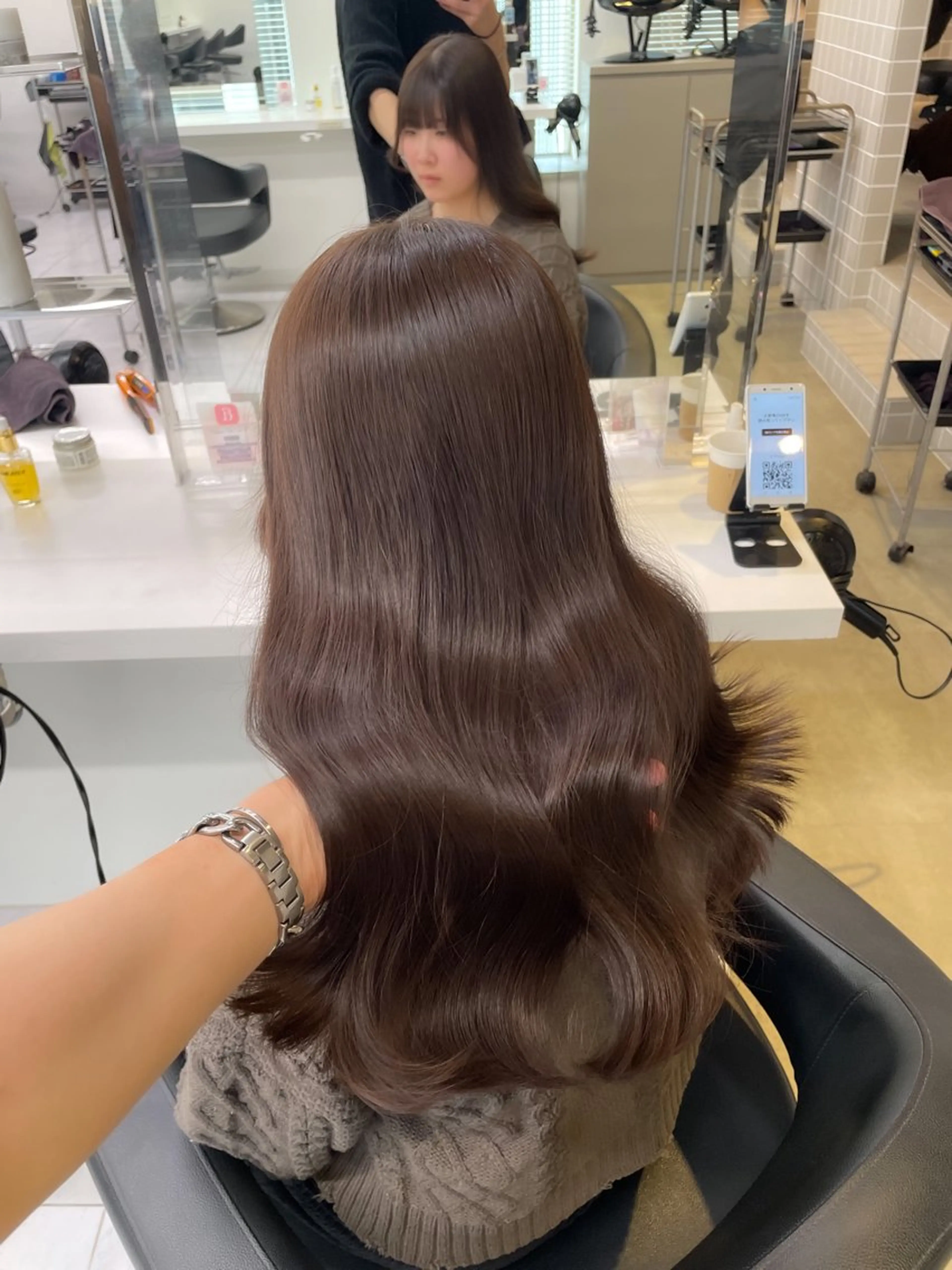 ロング カット トリートメント 🤍透明感/韓国風/ レイヤー/優大🤍のヘアスタイル