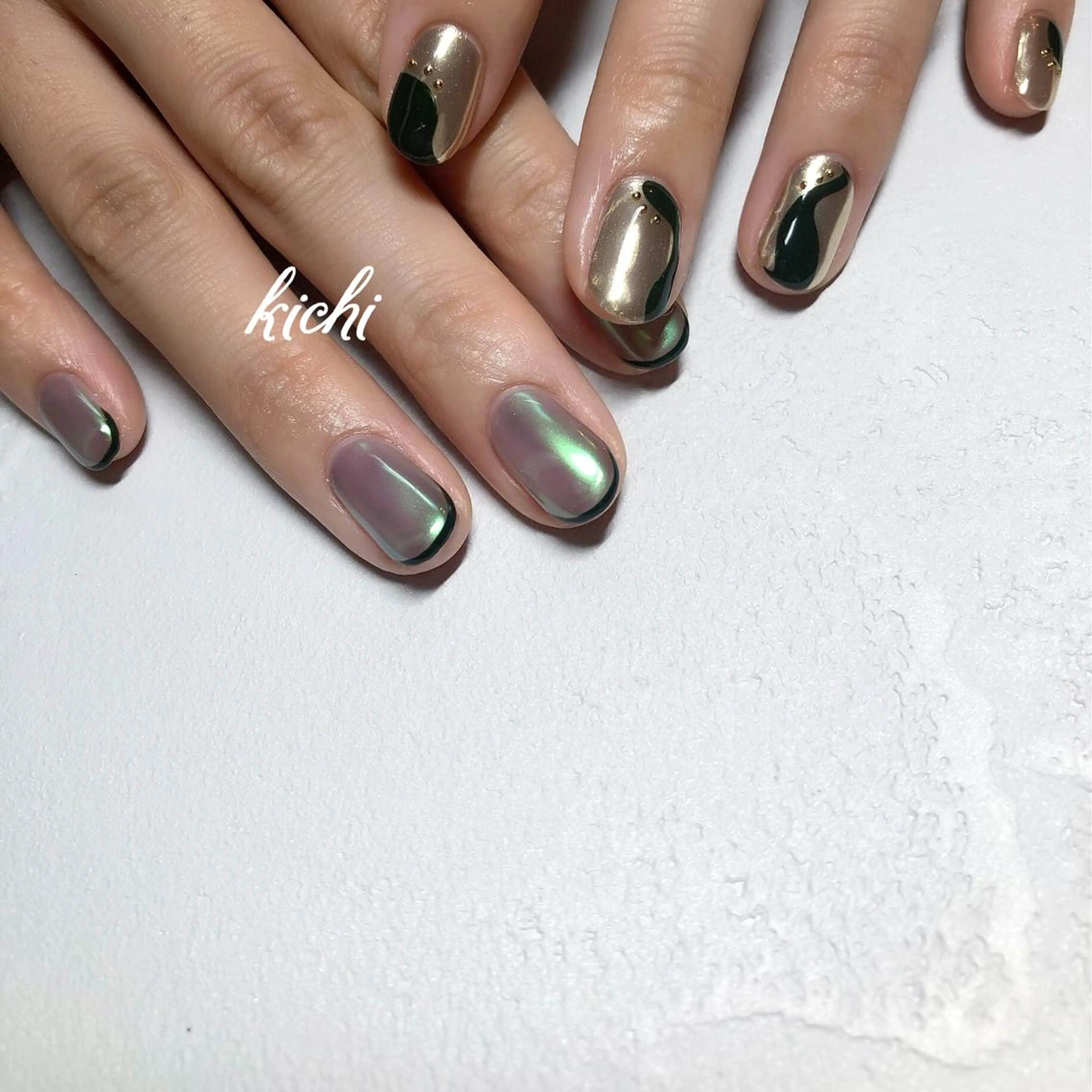 ネイル kichi･: *のネイルデザイン