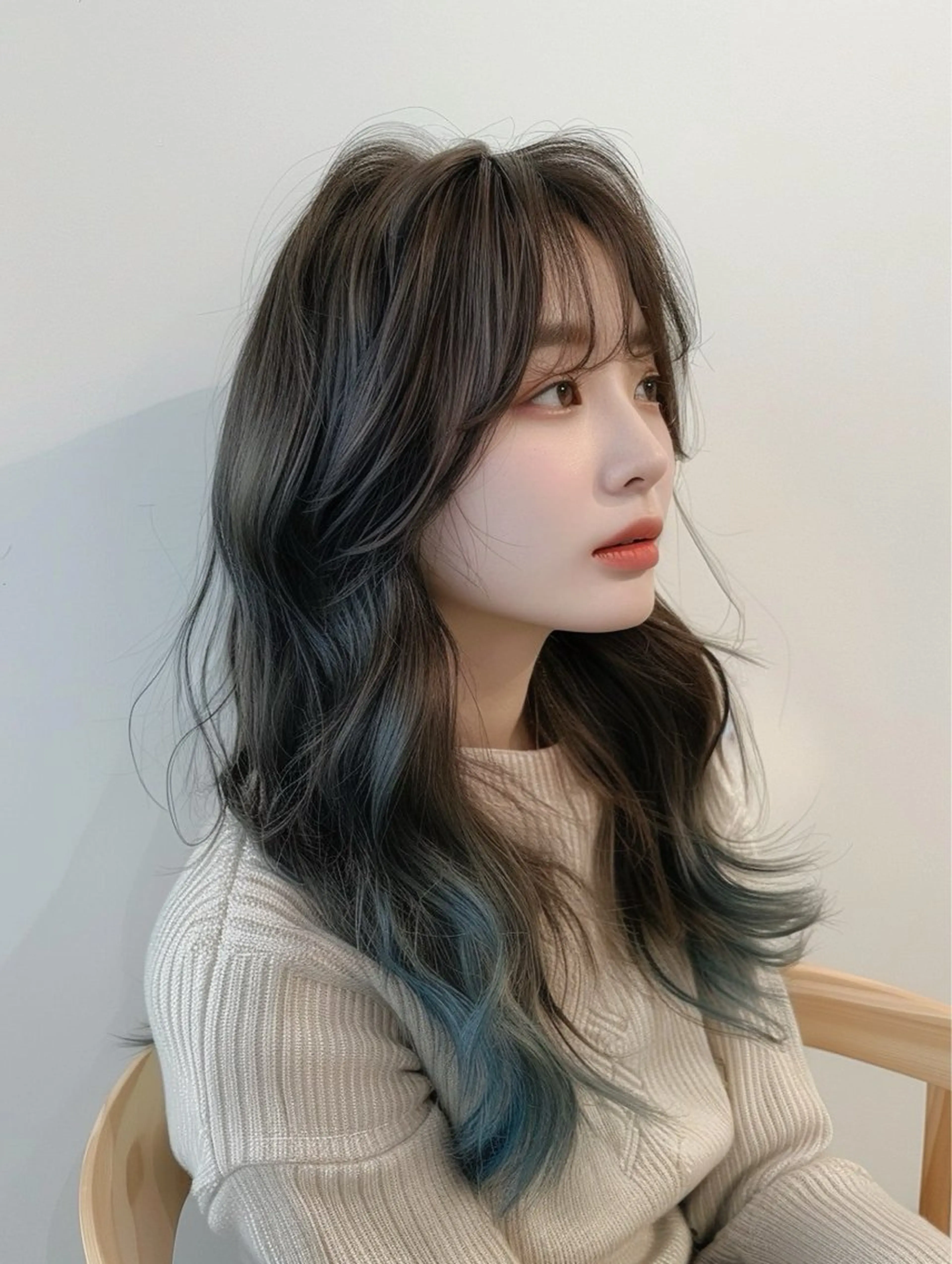 ロング NANAMI/海外風 レイヤー/ボブの眉毛・アイブロウイメージ