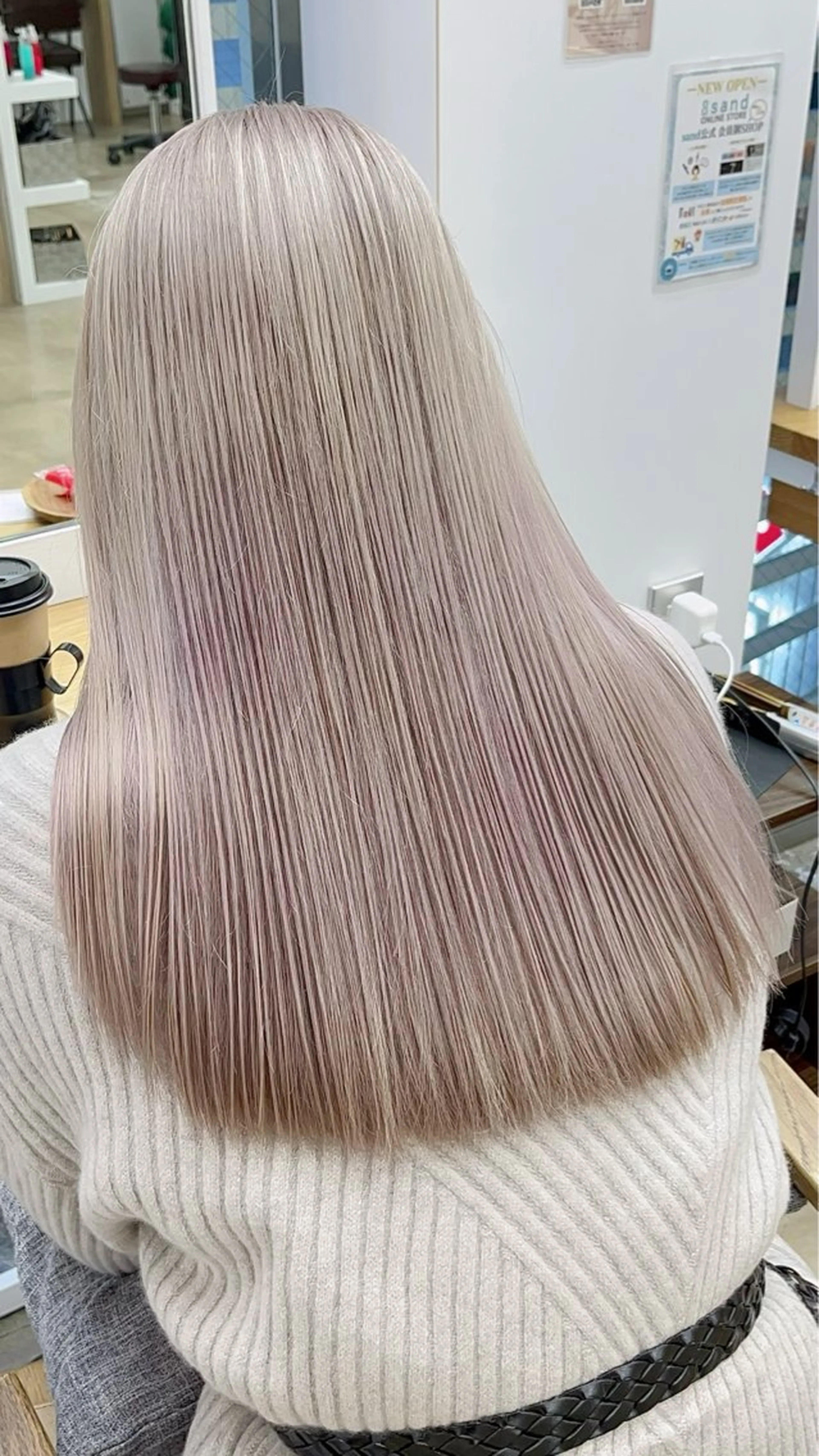 セミロング 全レングスカット 特化🫧新井啓吾のヘアスタイル