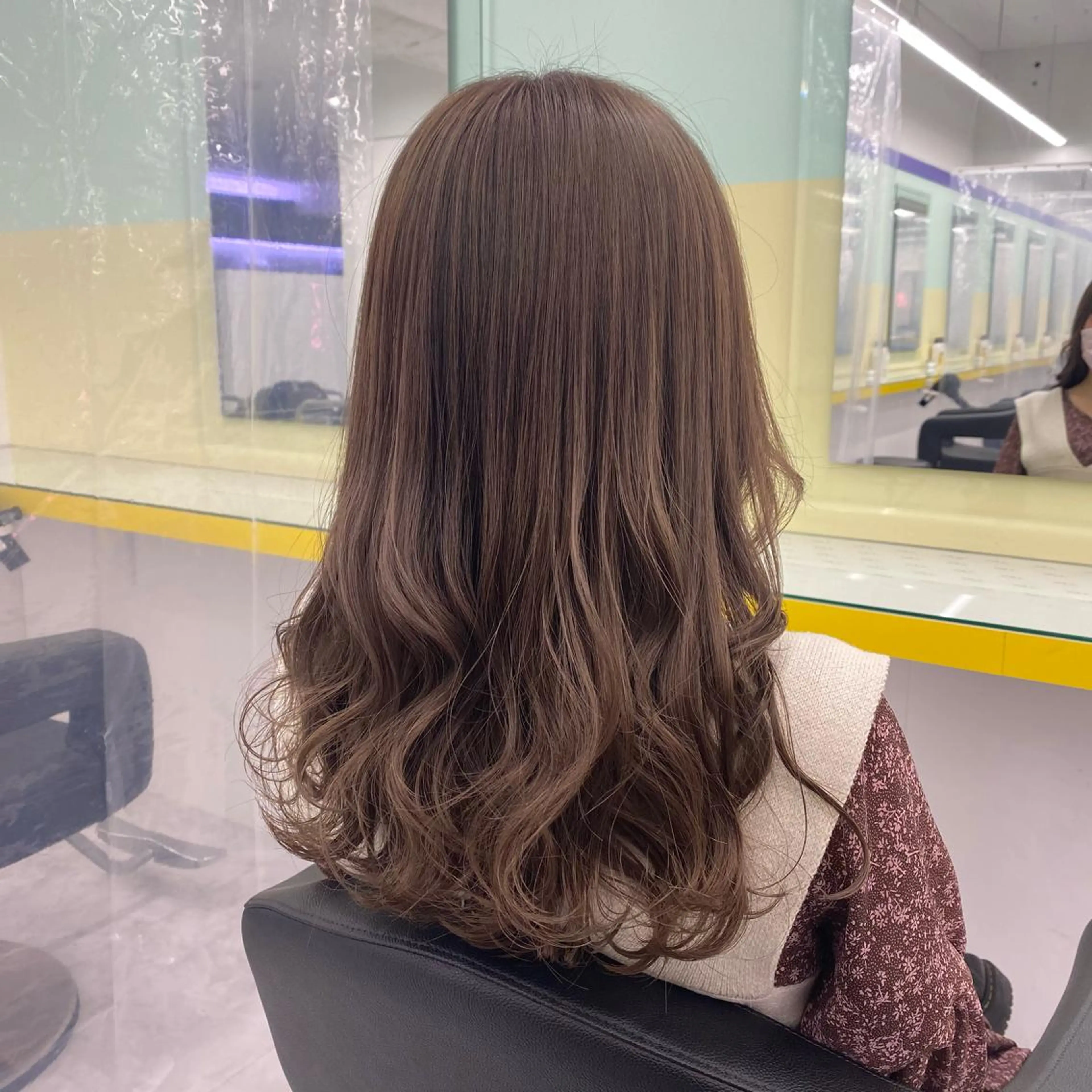 ショート カラー ヘアアレンジ ヘアカラー トリートメント mai🍑暖色カラー /レイヤー💖のヘアスタイル