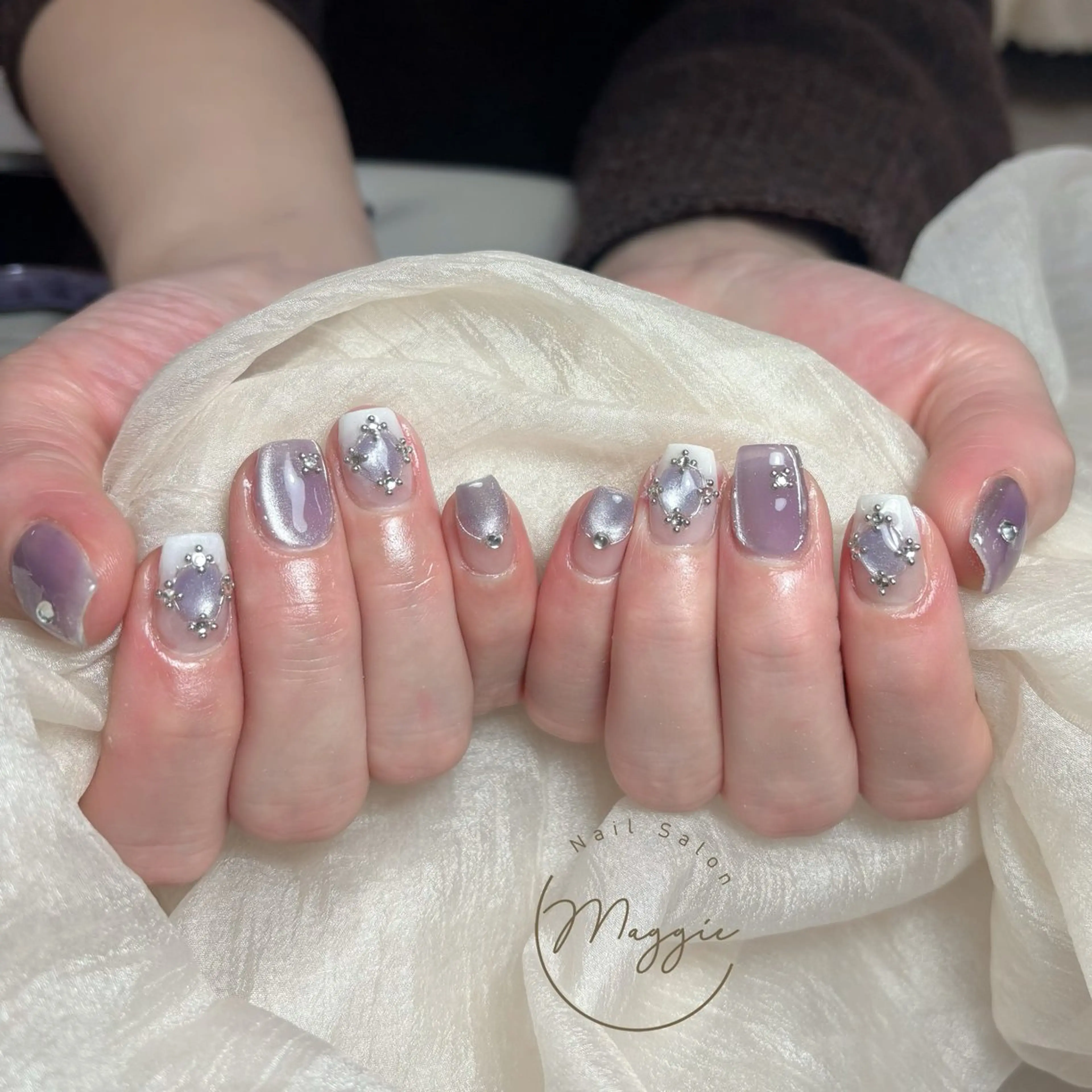 ネイル 持ち込み ハンドネイル Ti miのネイルデザイン