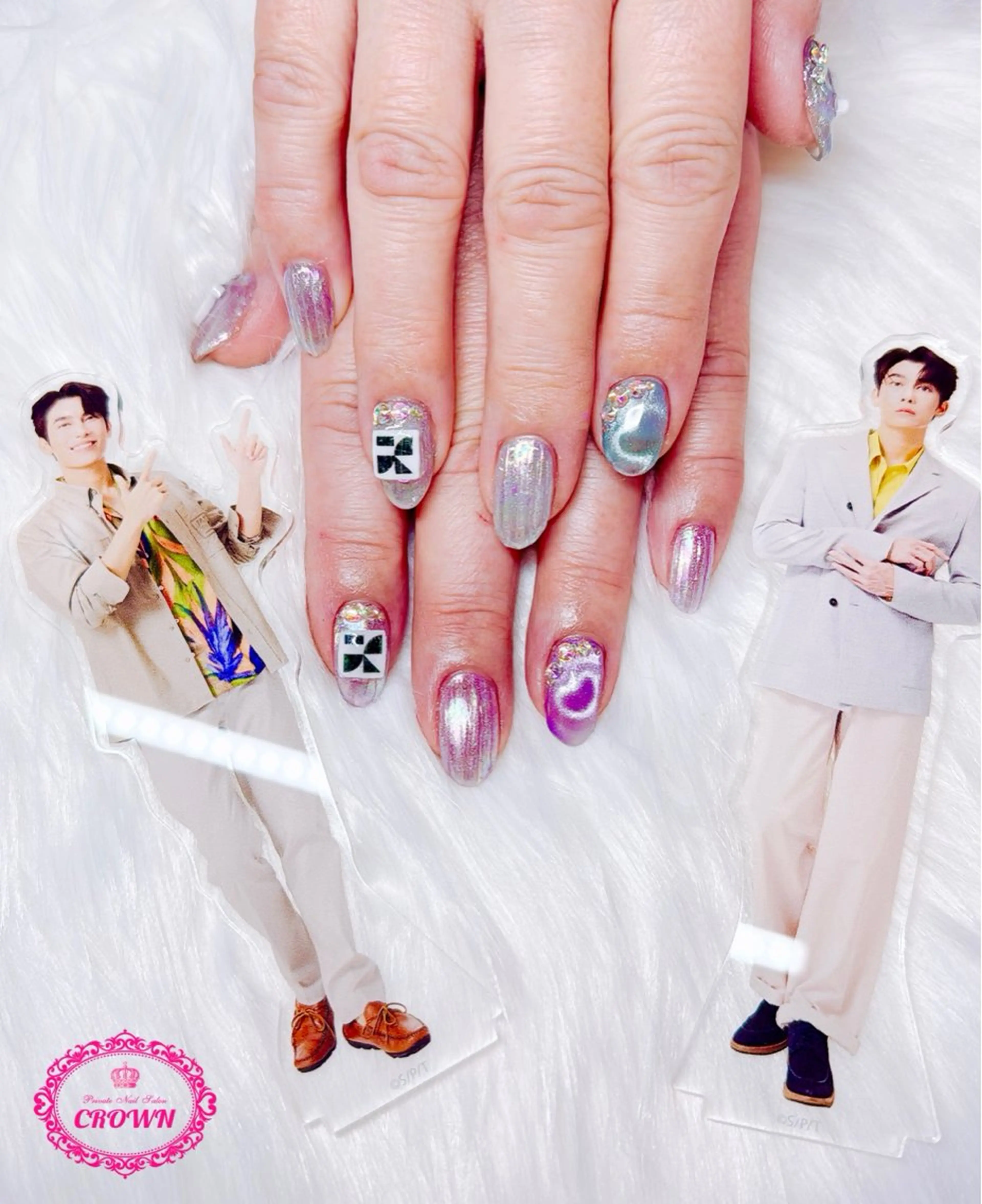 ネイル CROWN プライベートサロンのネイルデザイン