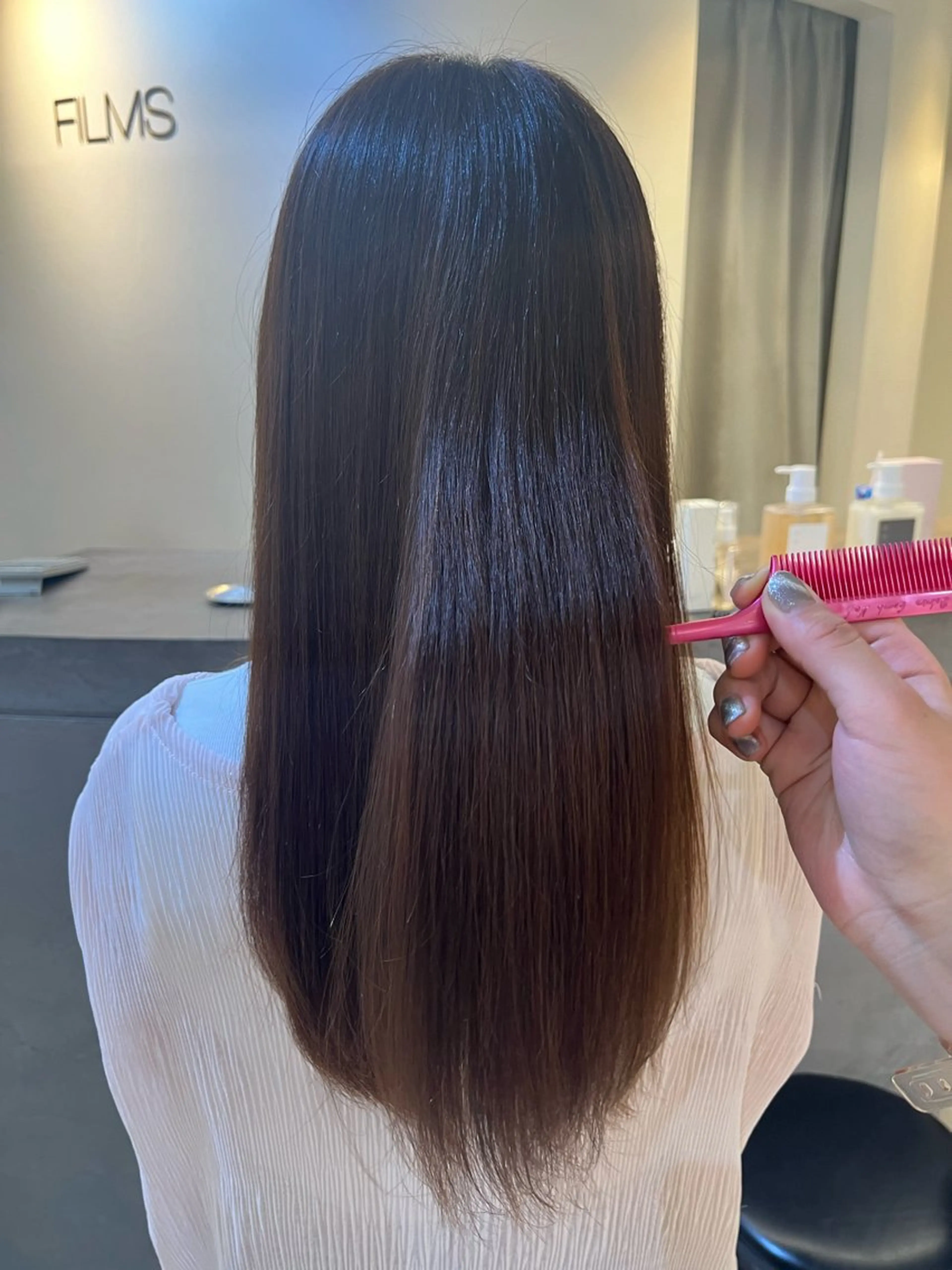 ロング トリートメント morita yunaのヘアスタイル