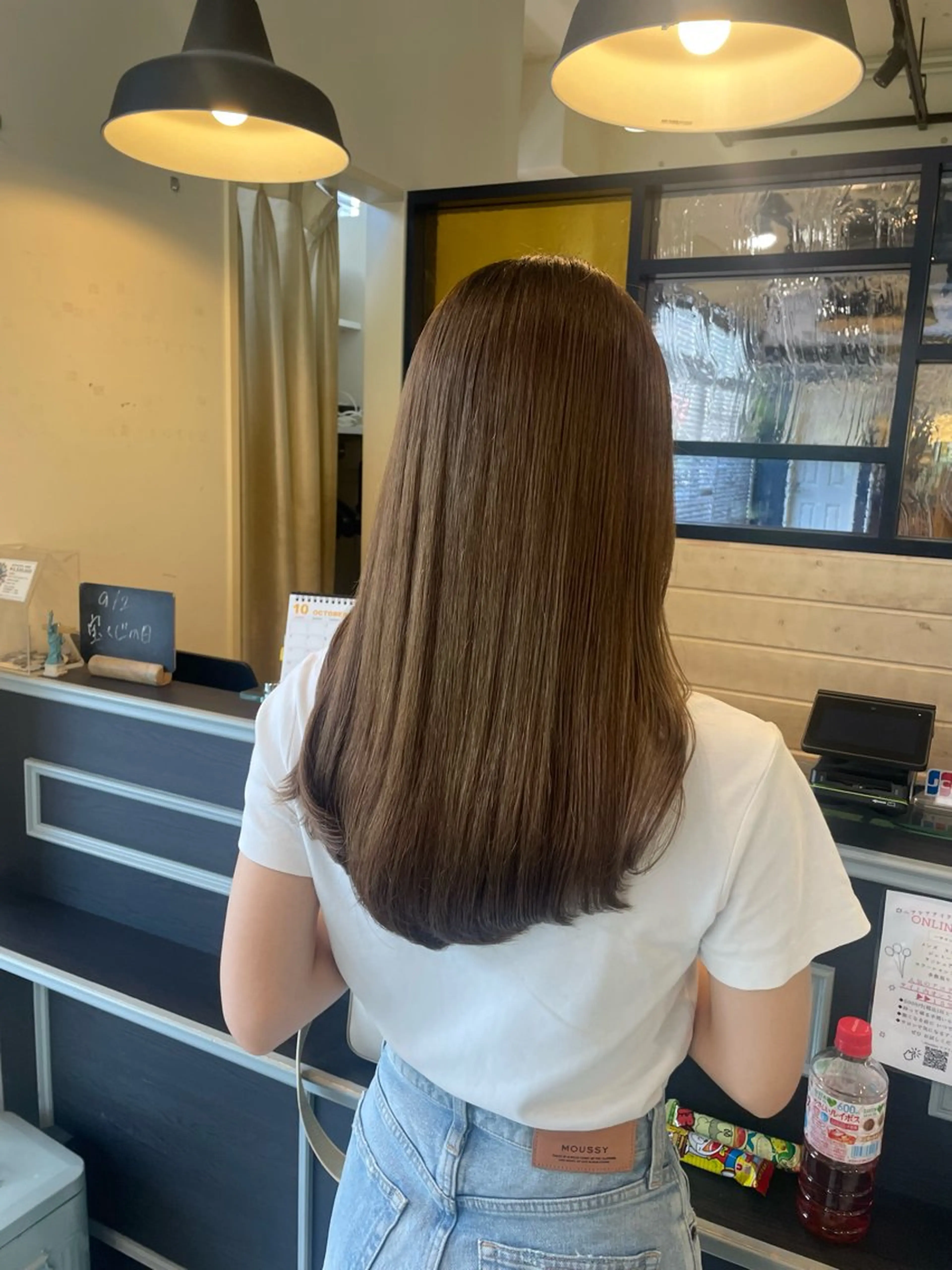 ロング カラー スナコザワ レナのヘアスタイル