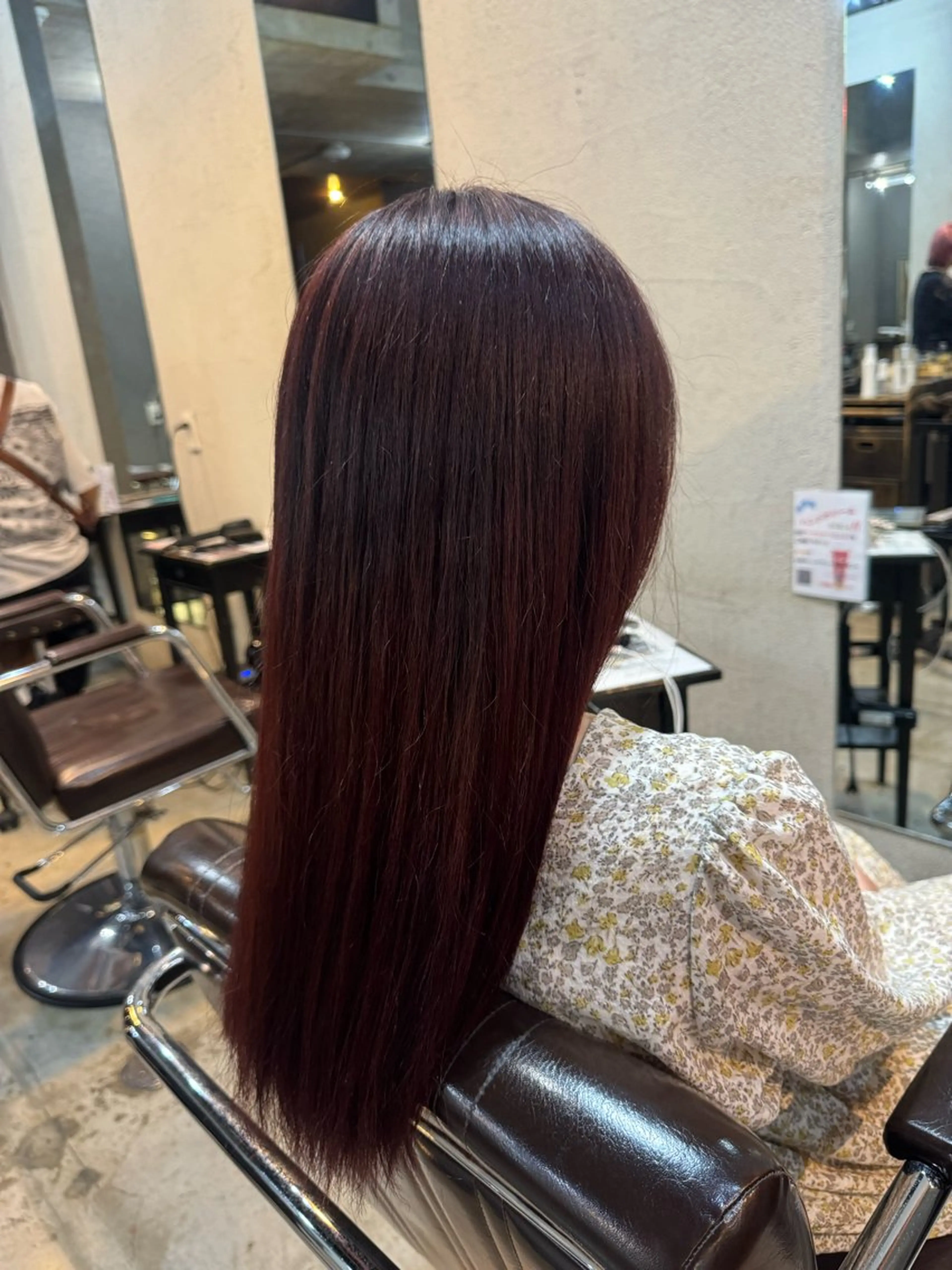 平日限定🍎ブリーチなしワンカラー＋2stepsトリートメントの写真