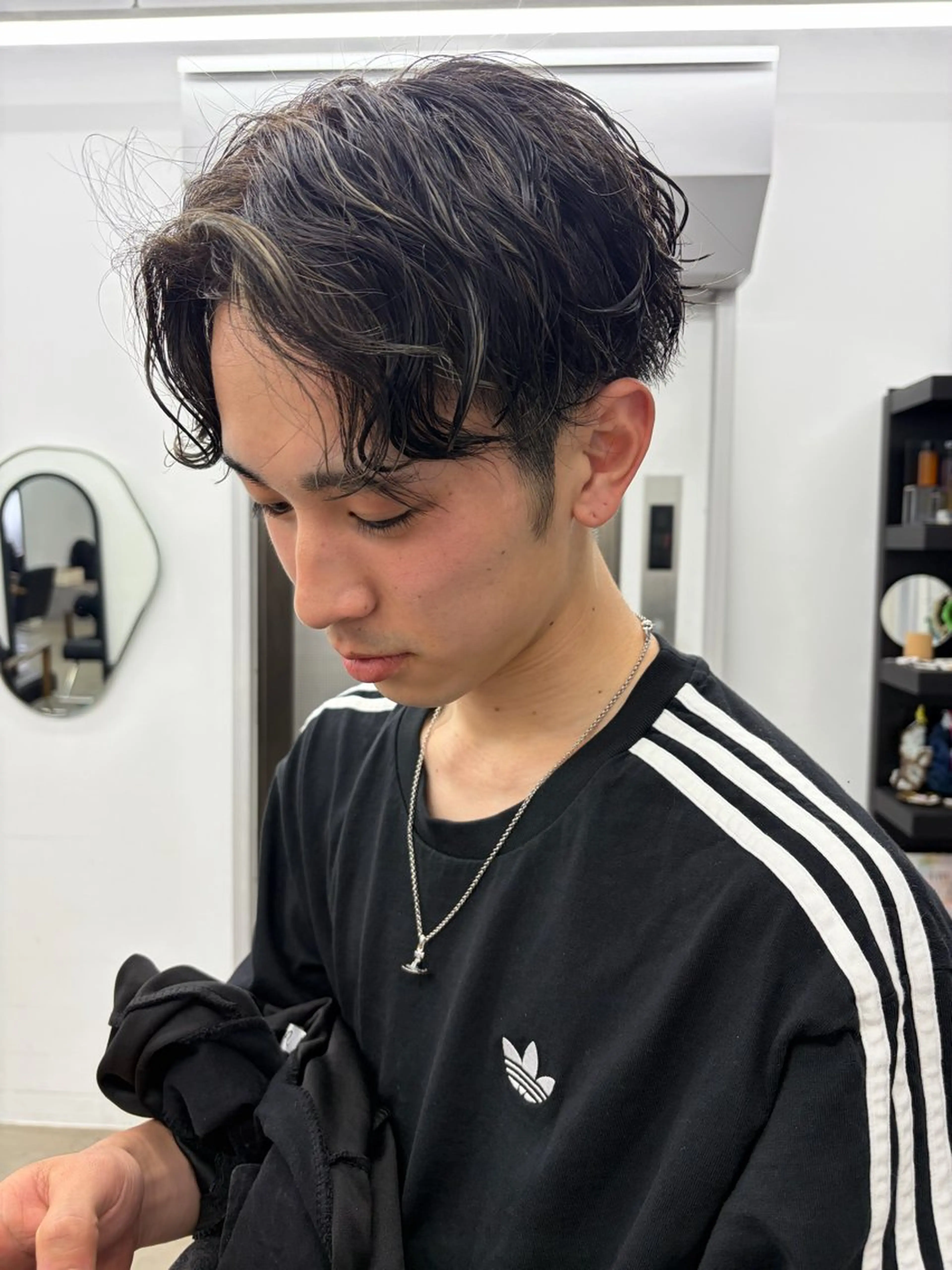 パーマ メンズ パーマ Nico☺︎🎀YU パーマ/ブリーチのヘアスタイル