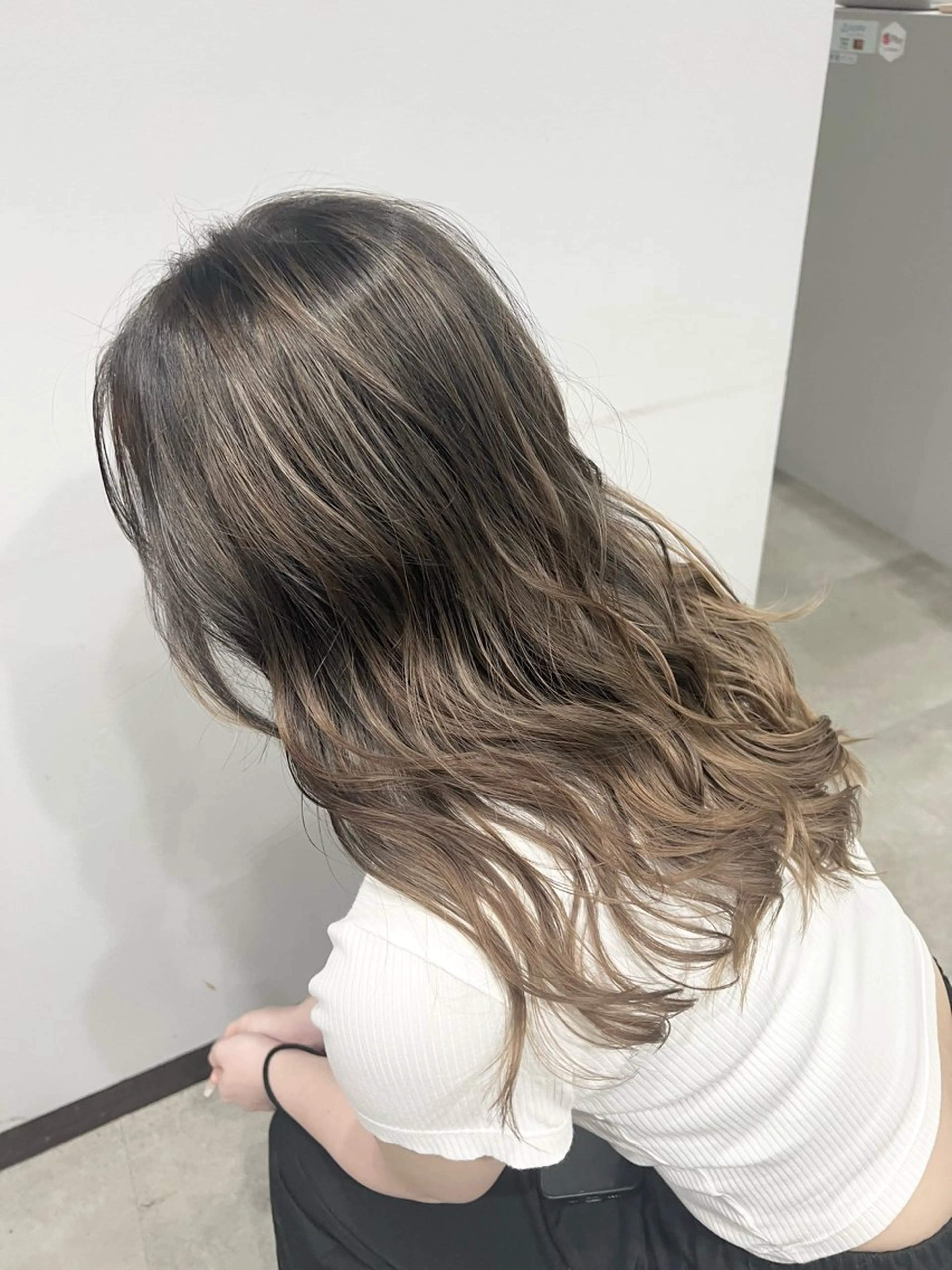ロング カラー 寺嶋 貴大のヘアスタイル