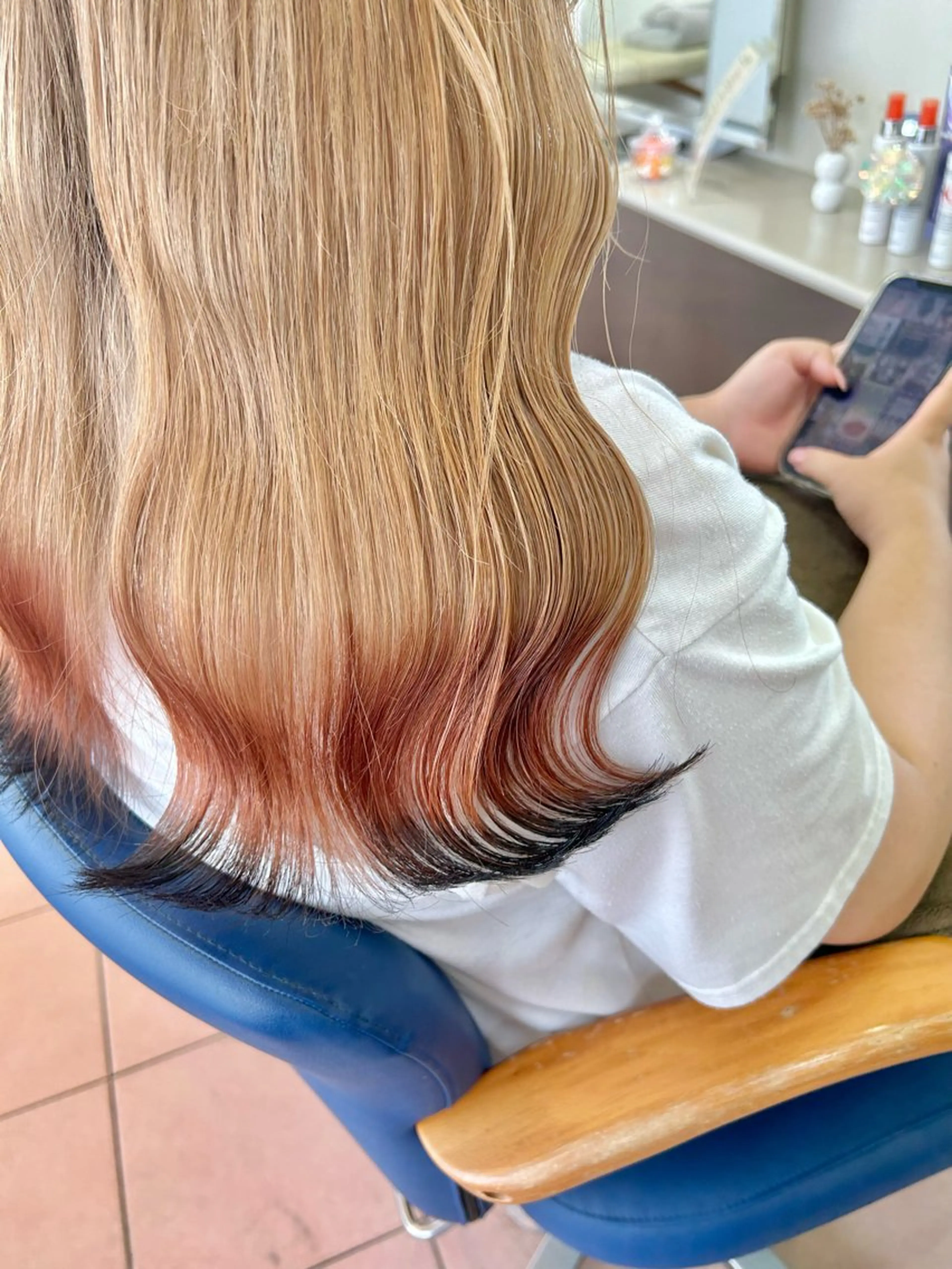 ロング 小澤 志穂のヘアスタイル