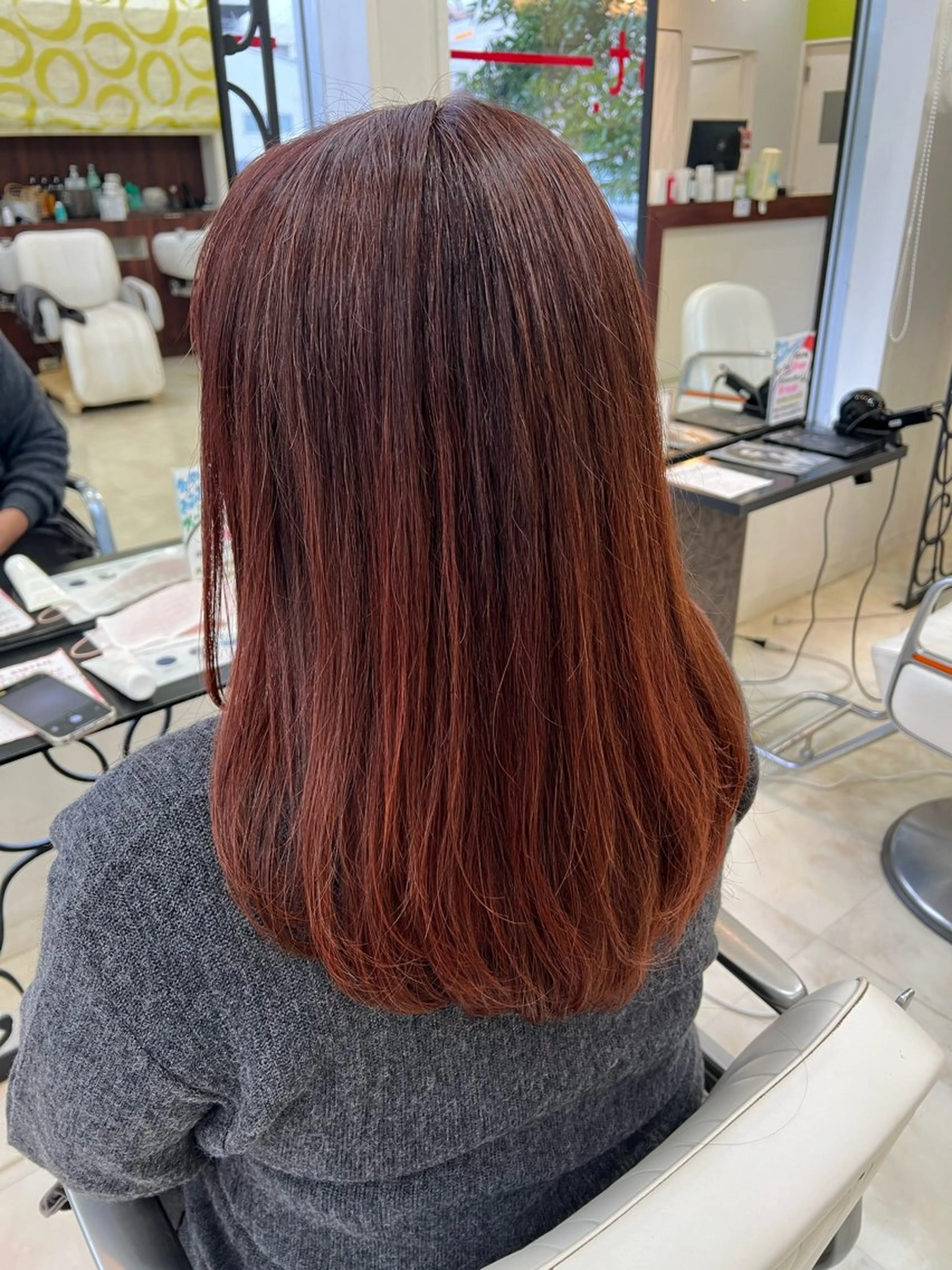 ロング カラー Rapt.HAIR 中村 知里のヘアスタイル