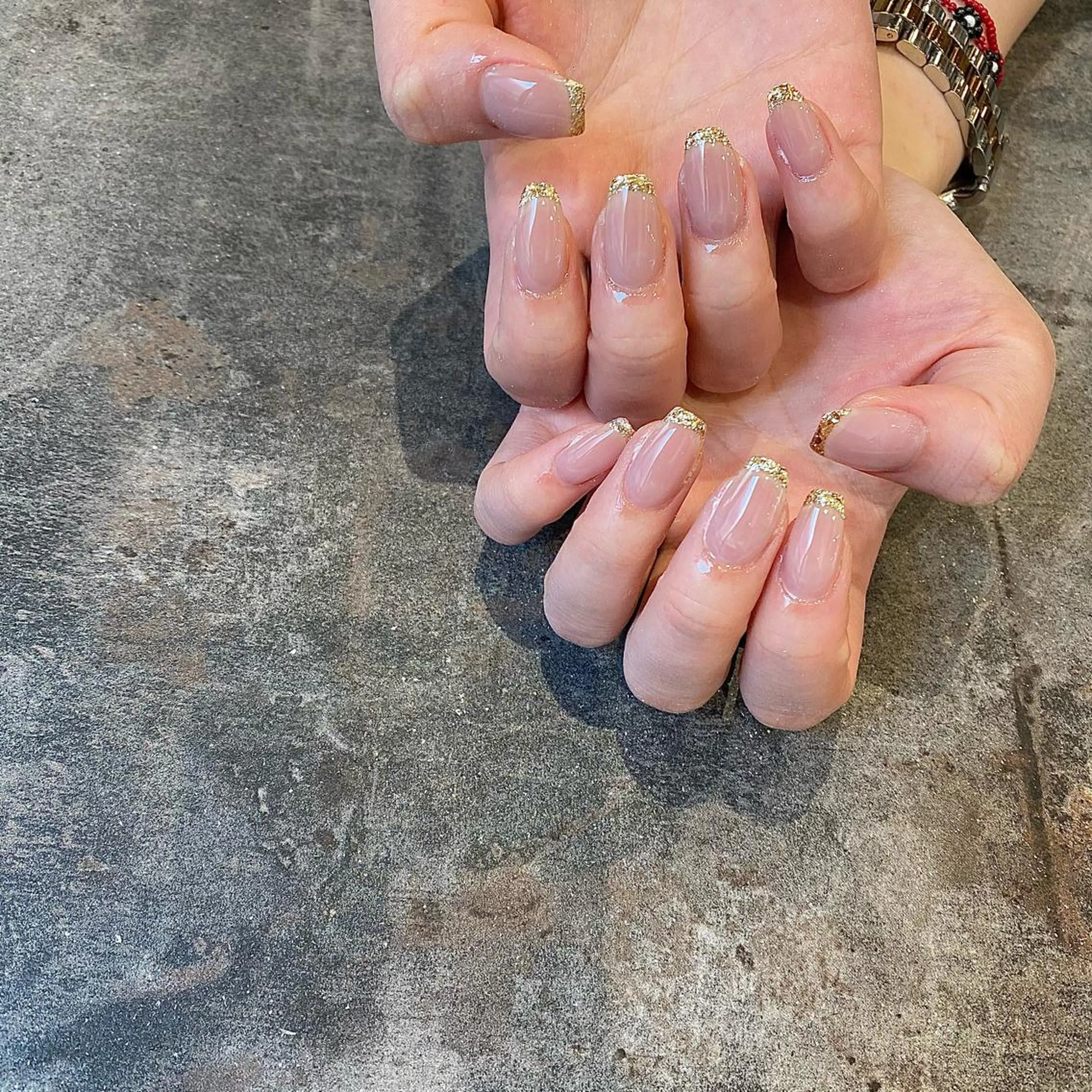 ネイル フレンチネイル ハンドネイル 鶴田୨ৎmaison de NALIのネイルデザイン