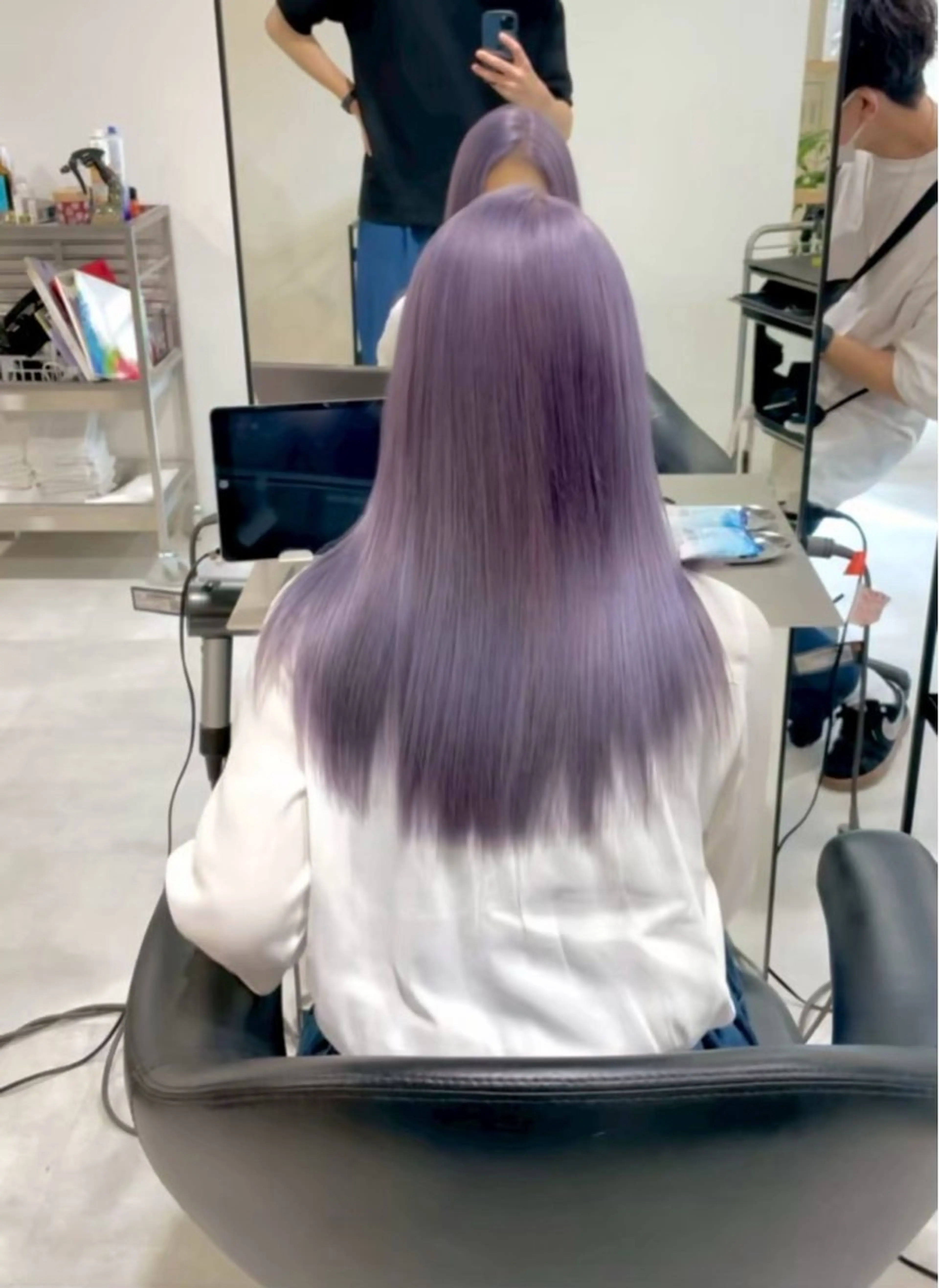 ロング カラー 神戸三宮 nanomiのヘアスタイル