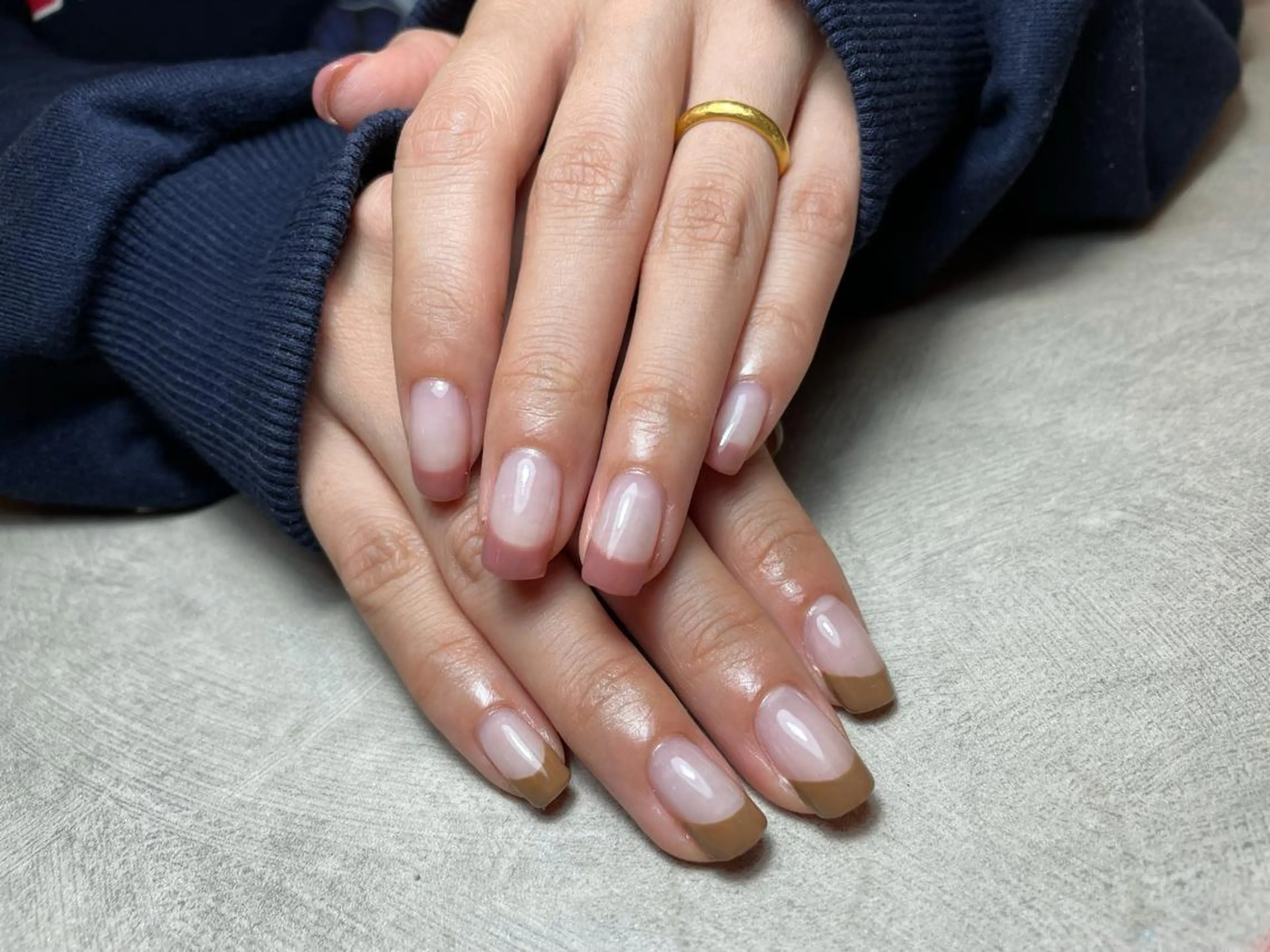 ネイル フレンチネイル my&所属・my&_ maimiのネイルデザイン