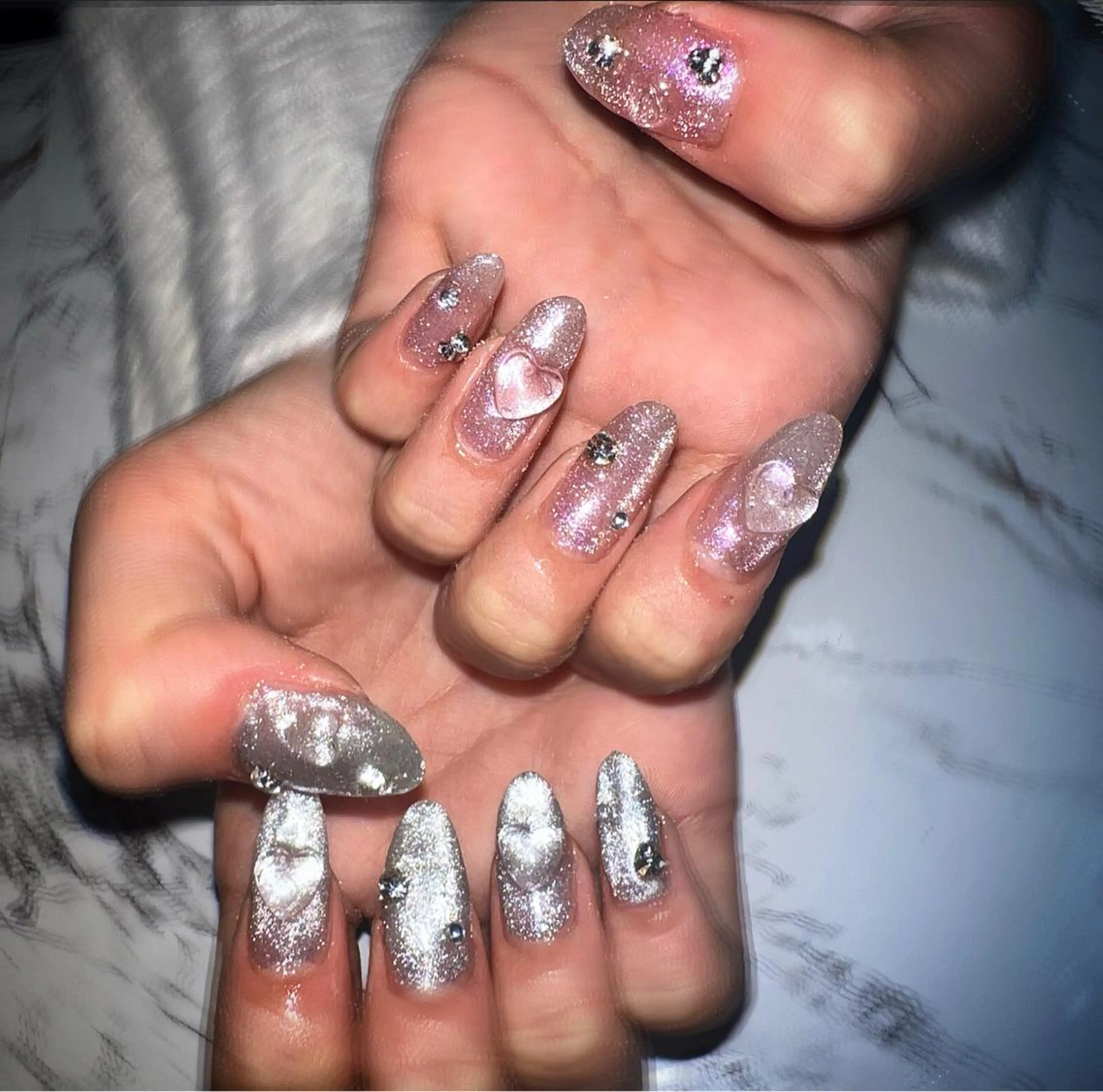 自爪10本デザインの写真