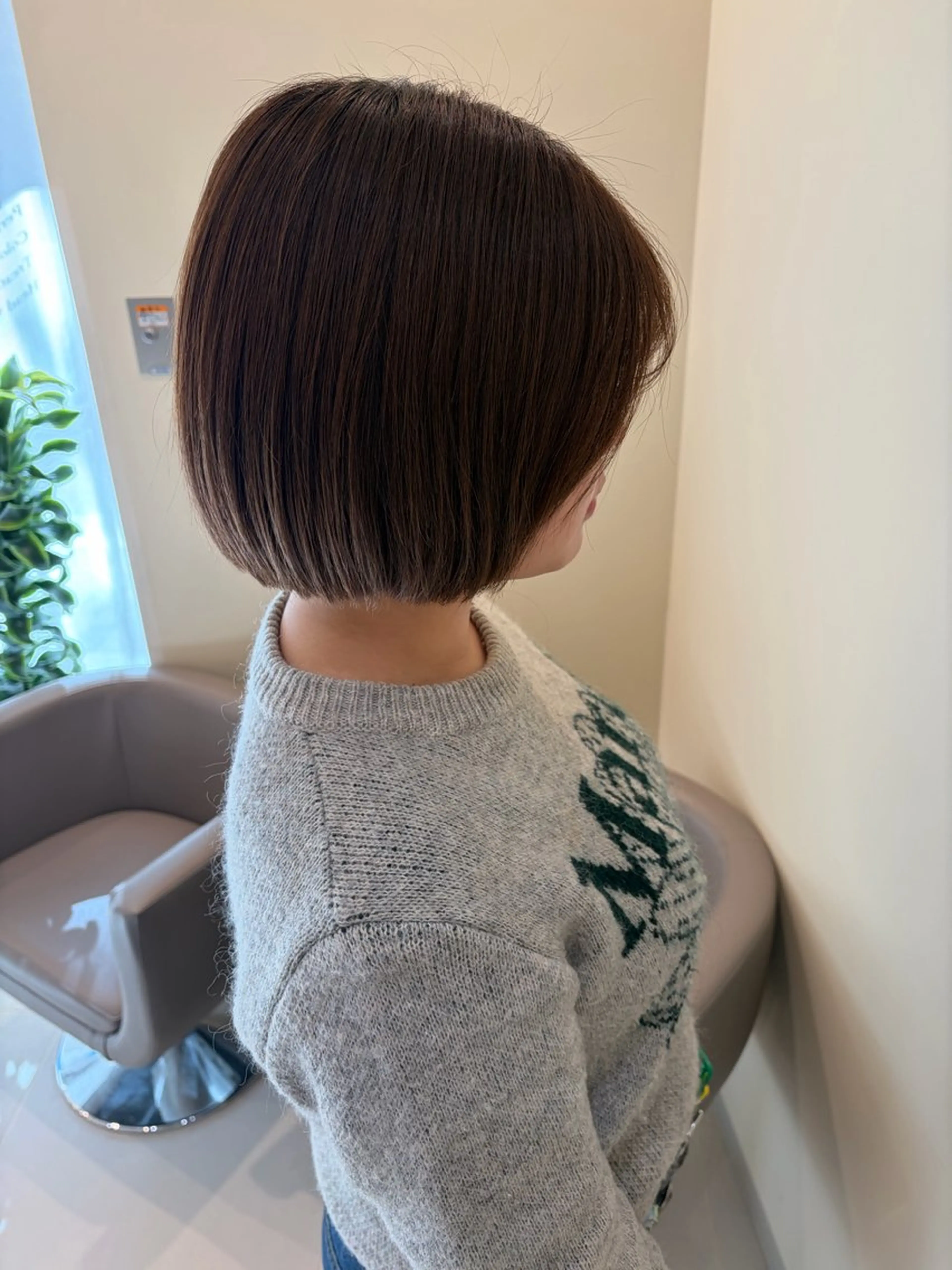 ショート 縮毛矯正 マツウラ ムアのヘアスタイル