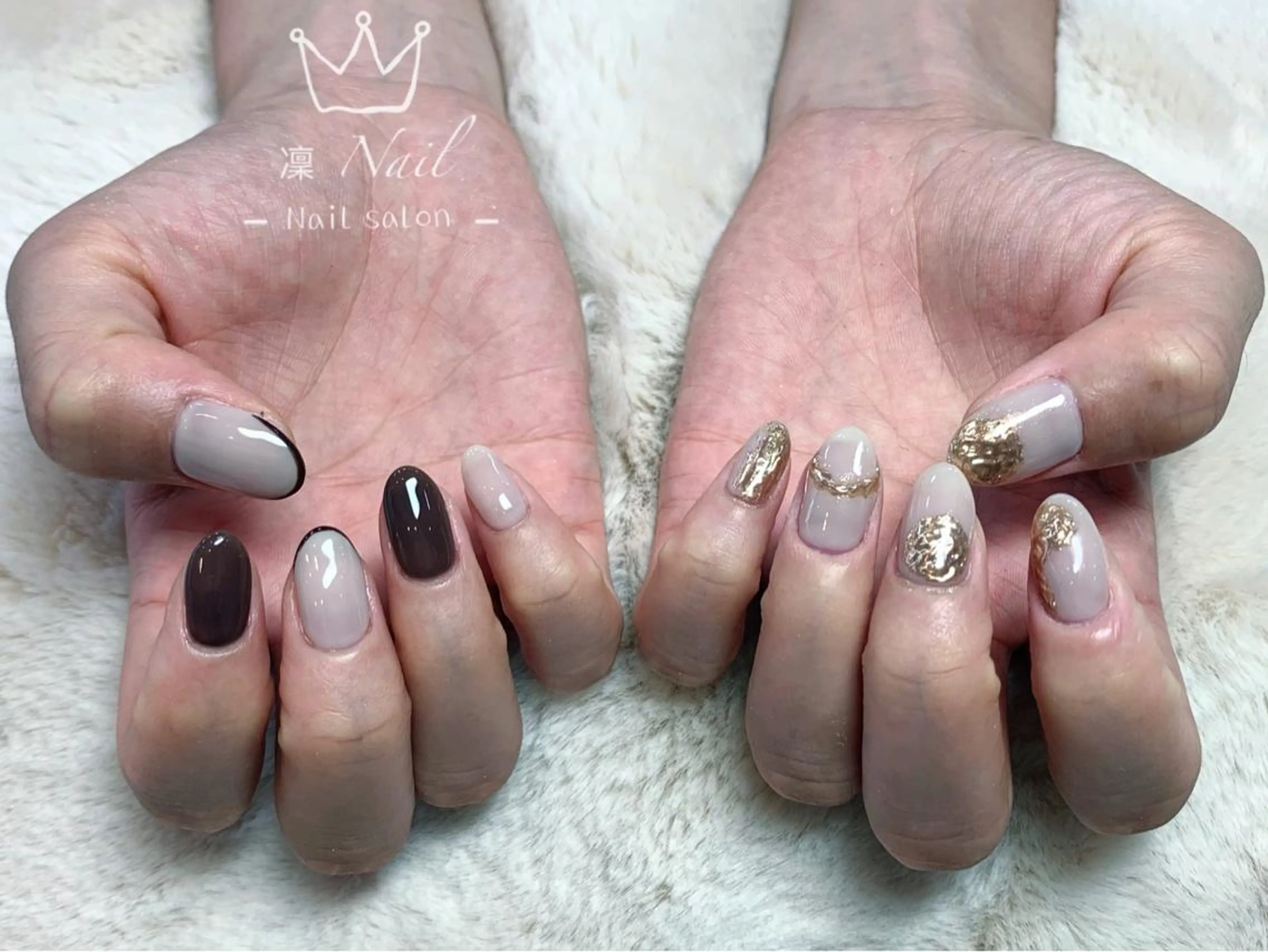 ショート カラー ネイル Le’a NailSalonのネイルデザイン