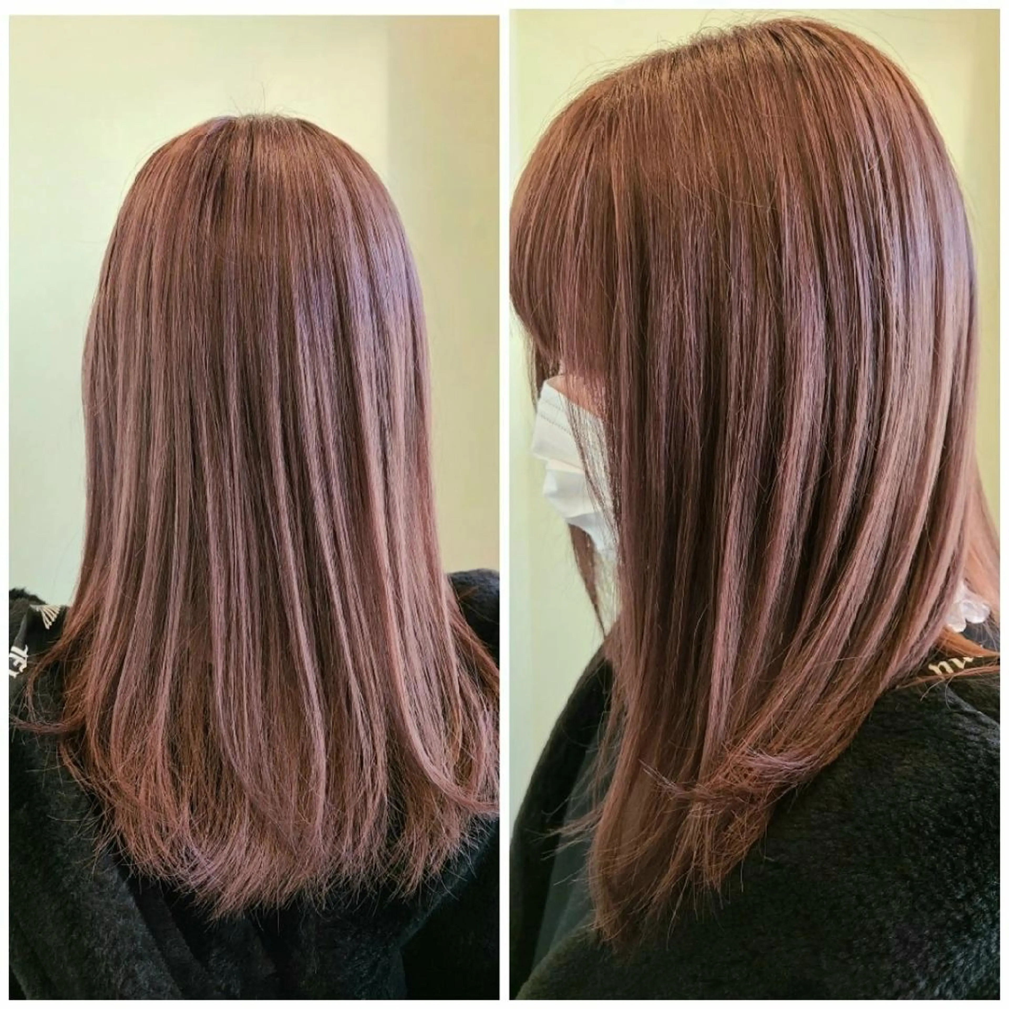 セミロング カラー 透明感カラー カット ヘアカラー トリートメント 【ネウィ天王寺 】seiyaのヘアスタイル